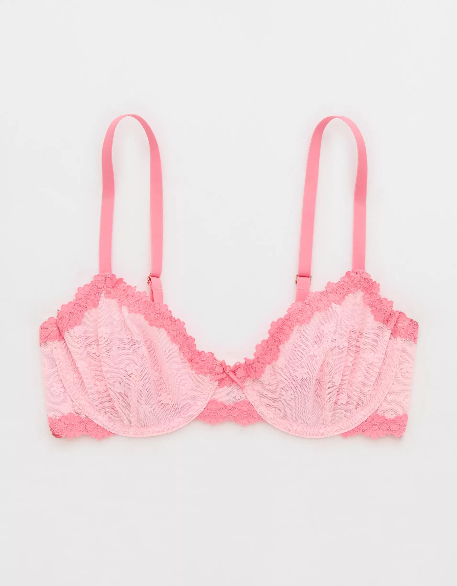 Show Off Daisy Mesh Unlined Bra Women's Product Image