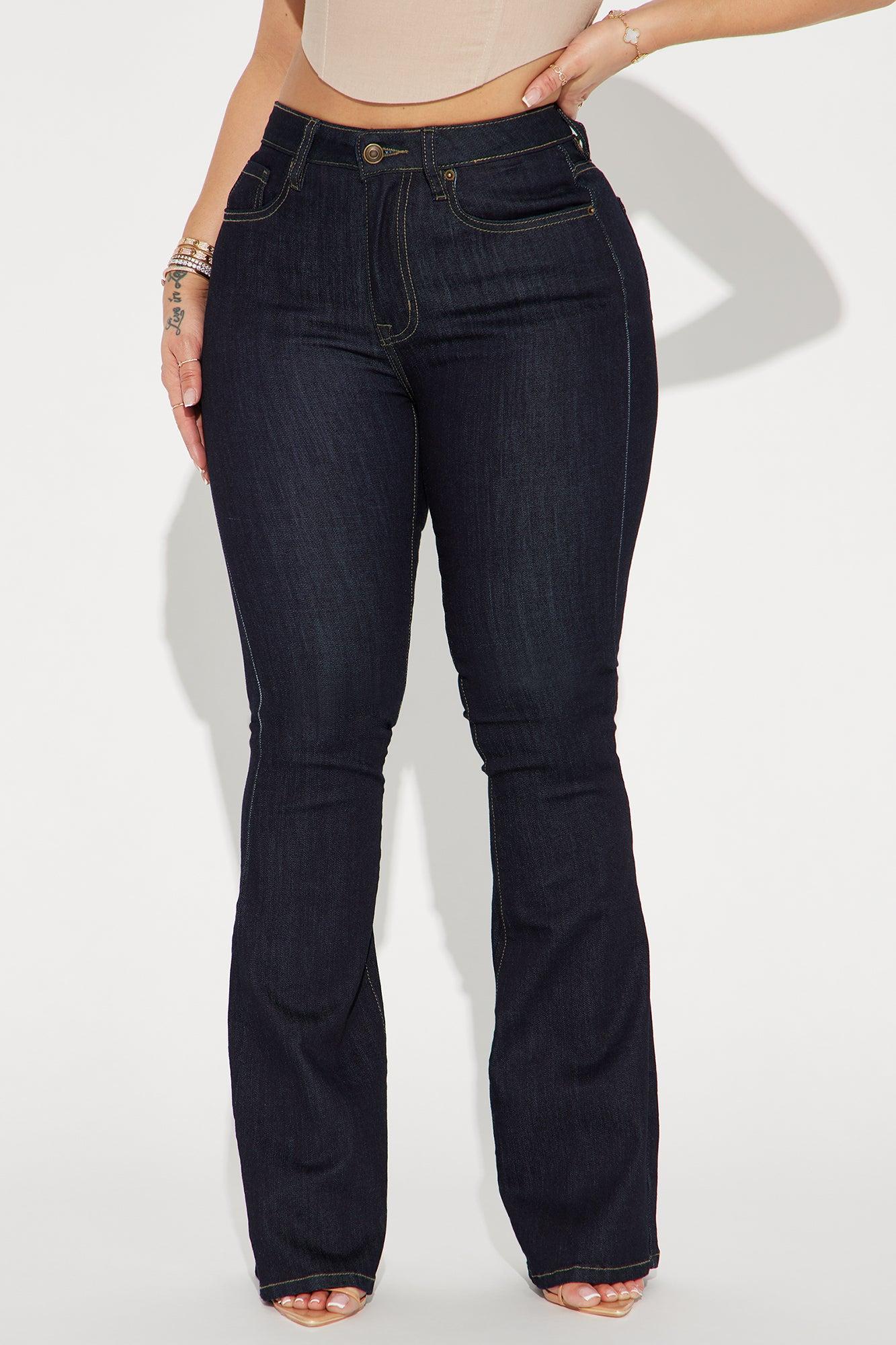 Milana Sculpting Stretch Flare Jeans - Dark Wash Product Image