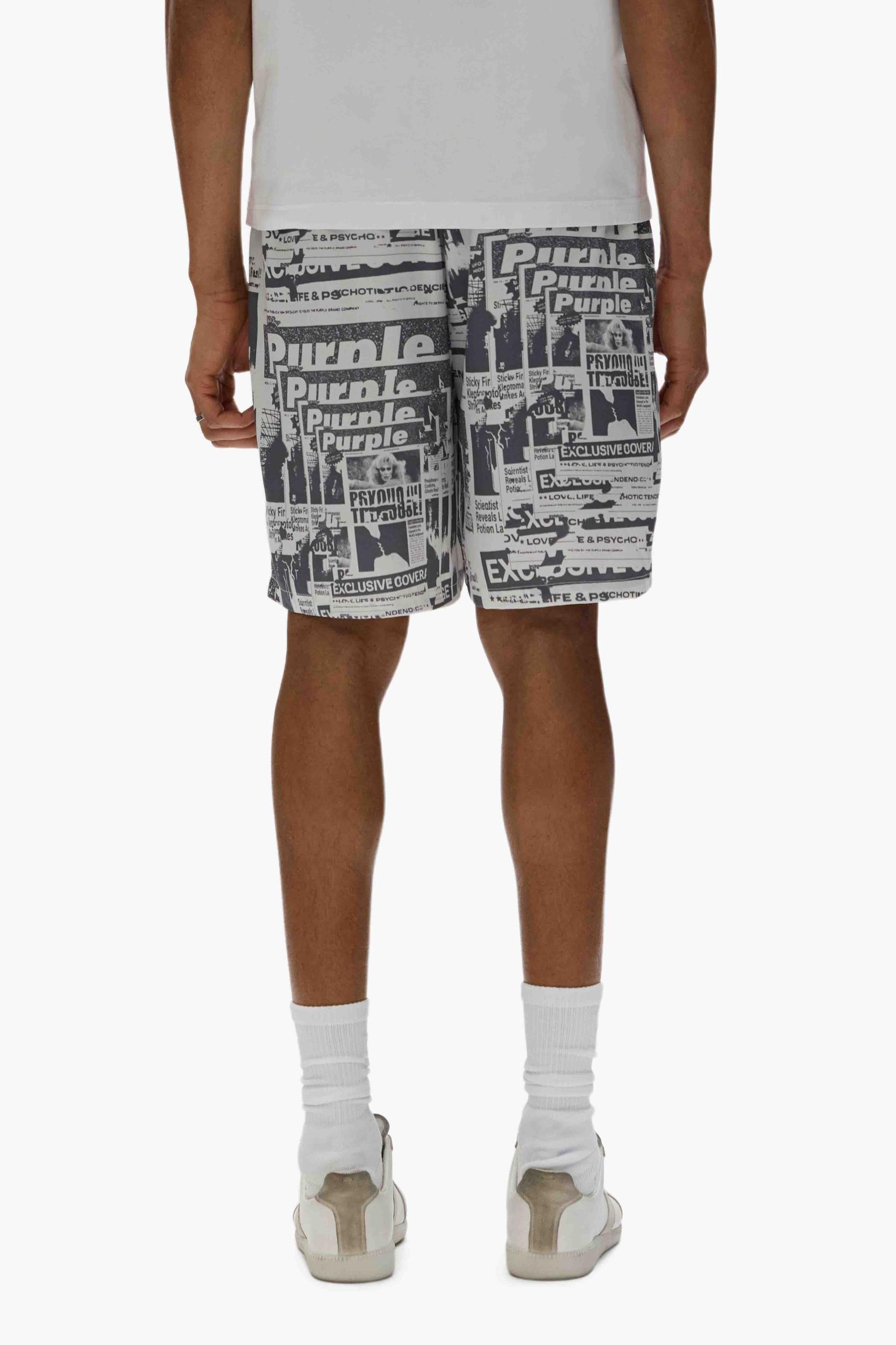 Tabloid Shorts Male Product Image
