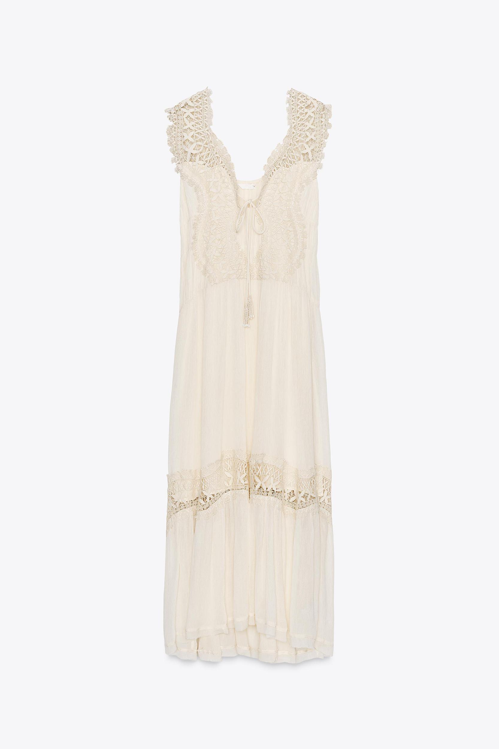 COMBINATION LACE SLIP DRESS Product Image