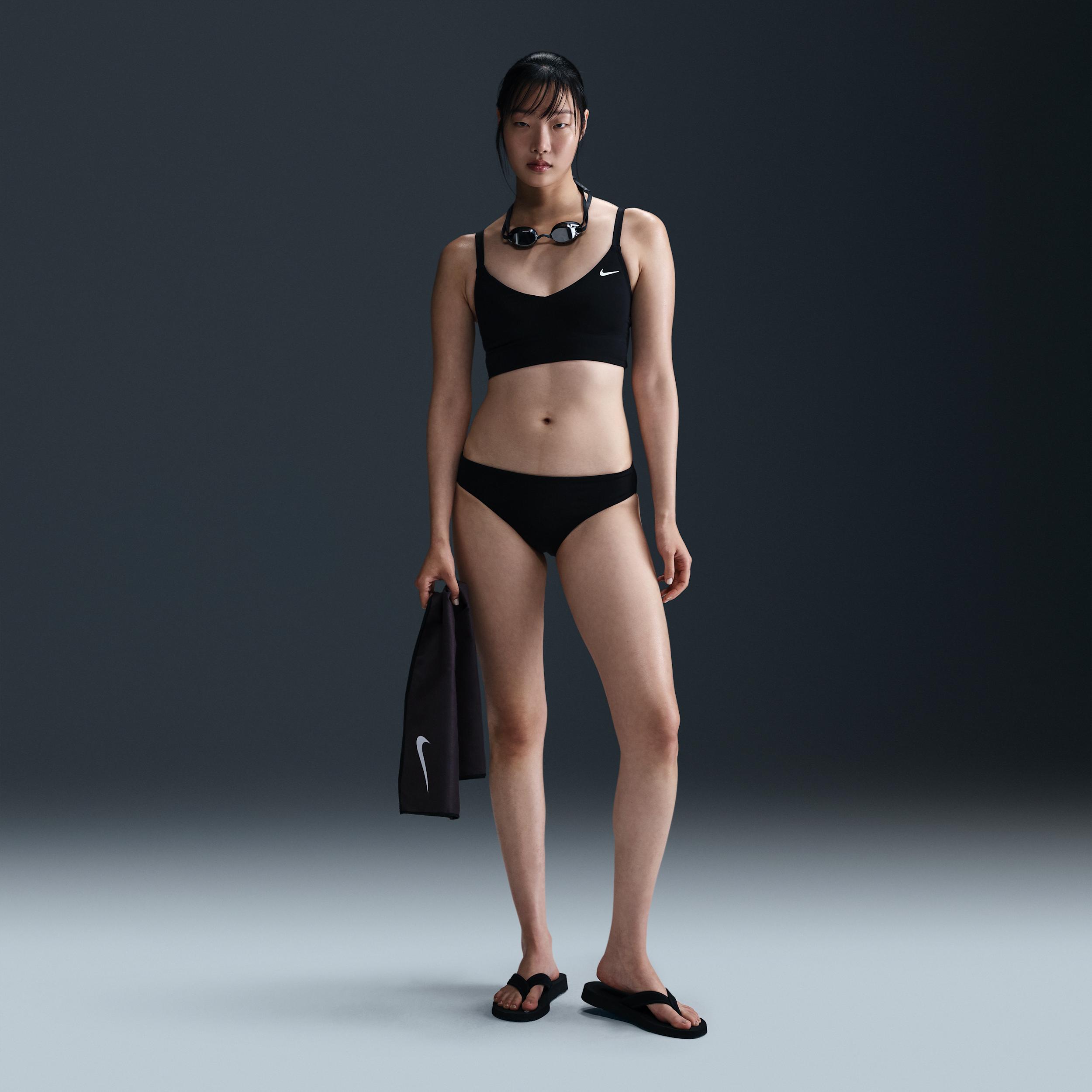 Nike Women's Swim Essential V-Neck Midkini Product Image