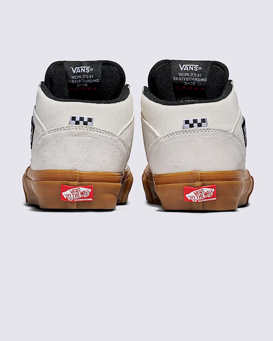 Skate Half Cab Shoe in Antique White / Gum| Vans US Product Image
