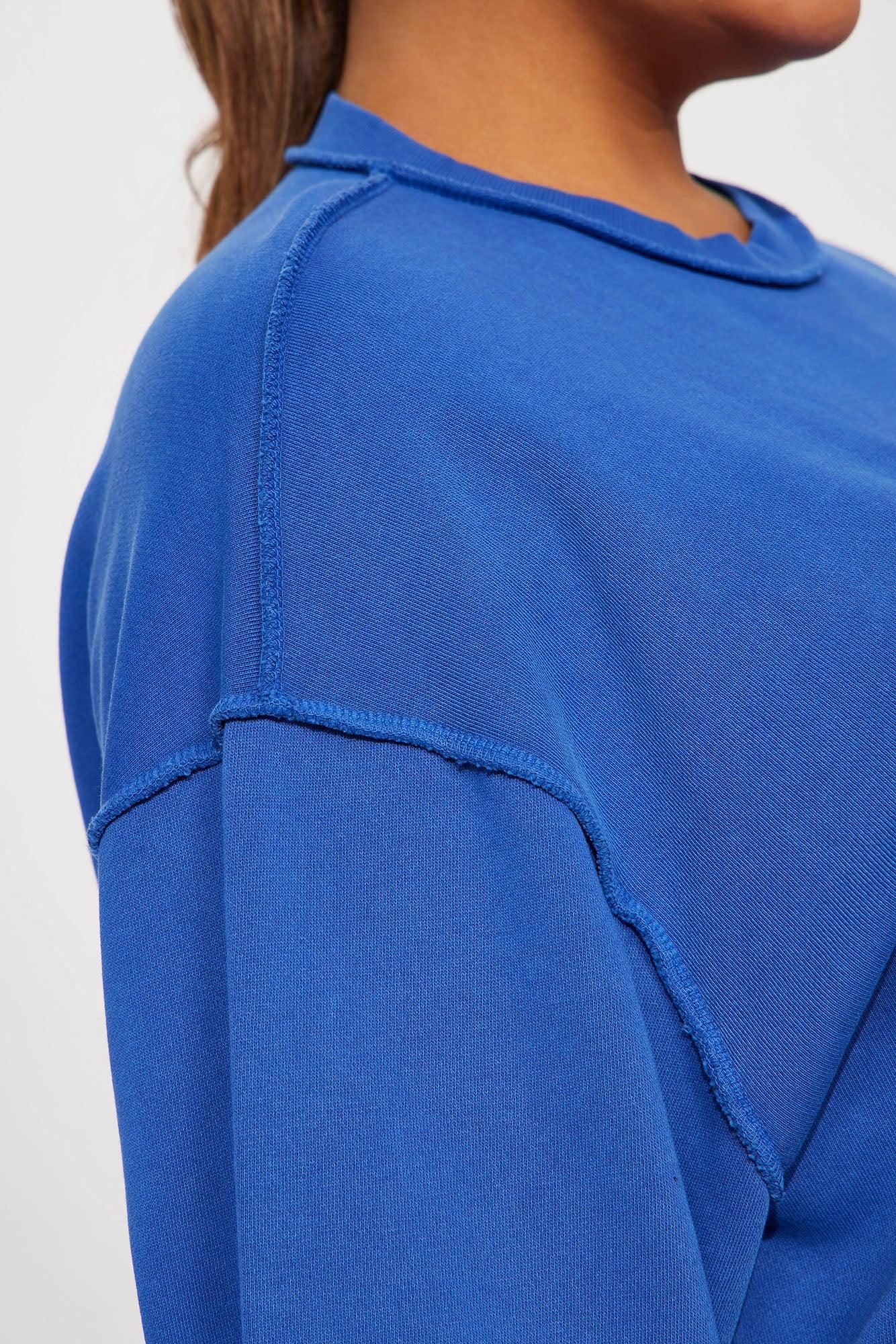 New York Washed Sweatshirt - Royal Product Image