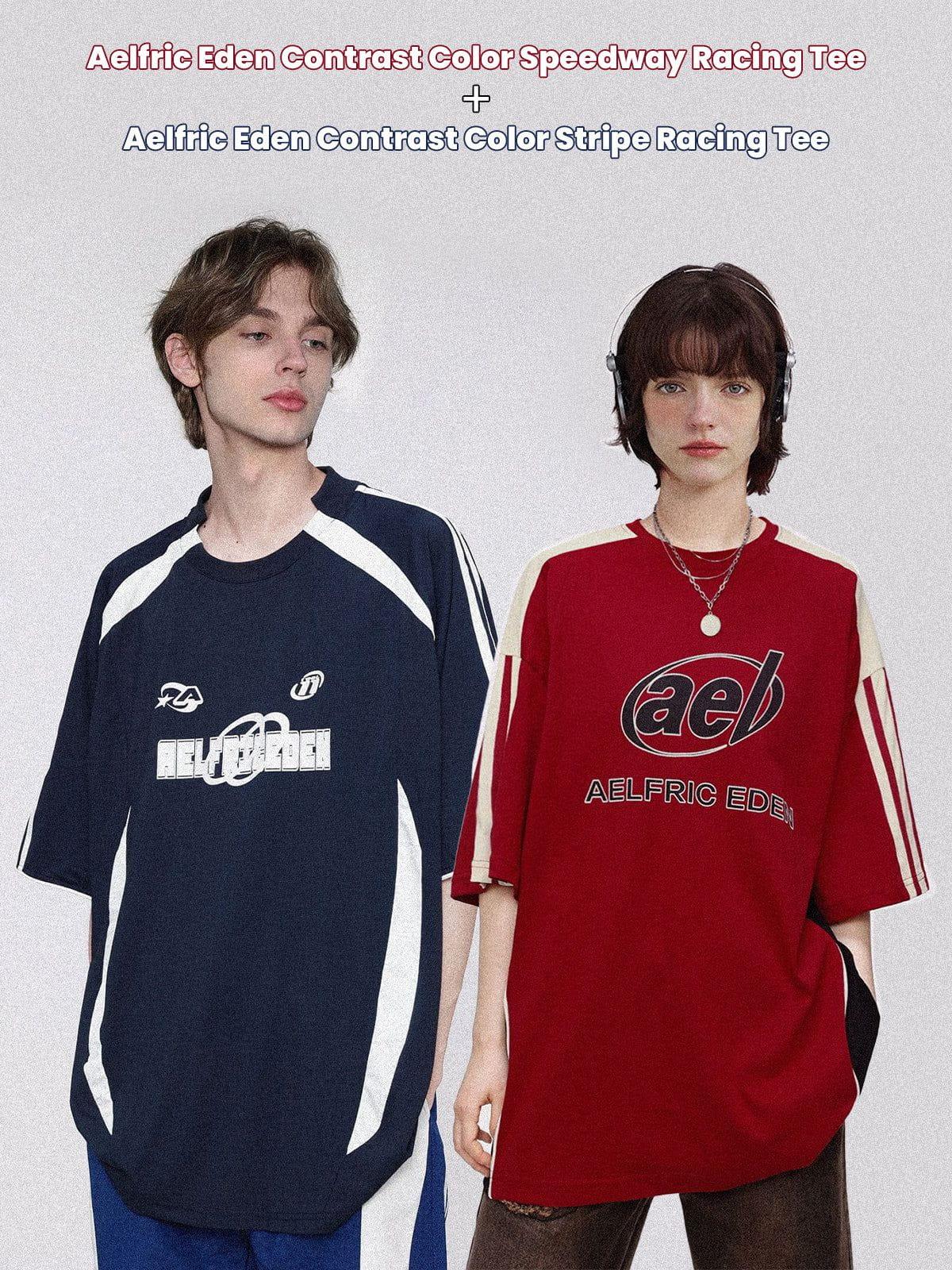 Aelfric Eden Contrast Color Stripe Soccer Jersey Product Image