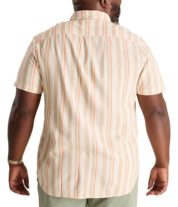 Chubbies Ice Cream Social Resort Weave Short Sleeve Striped Friday Shirt Product Image