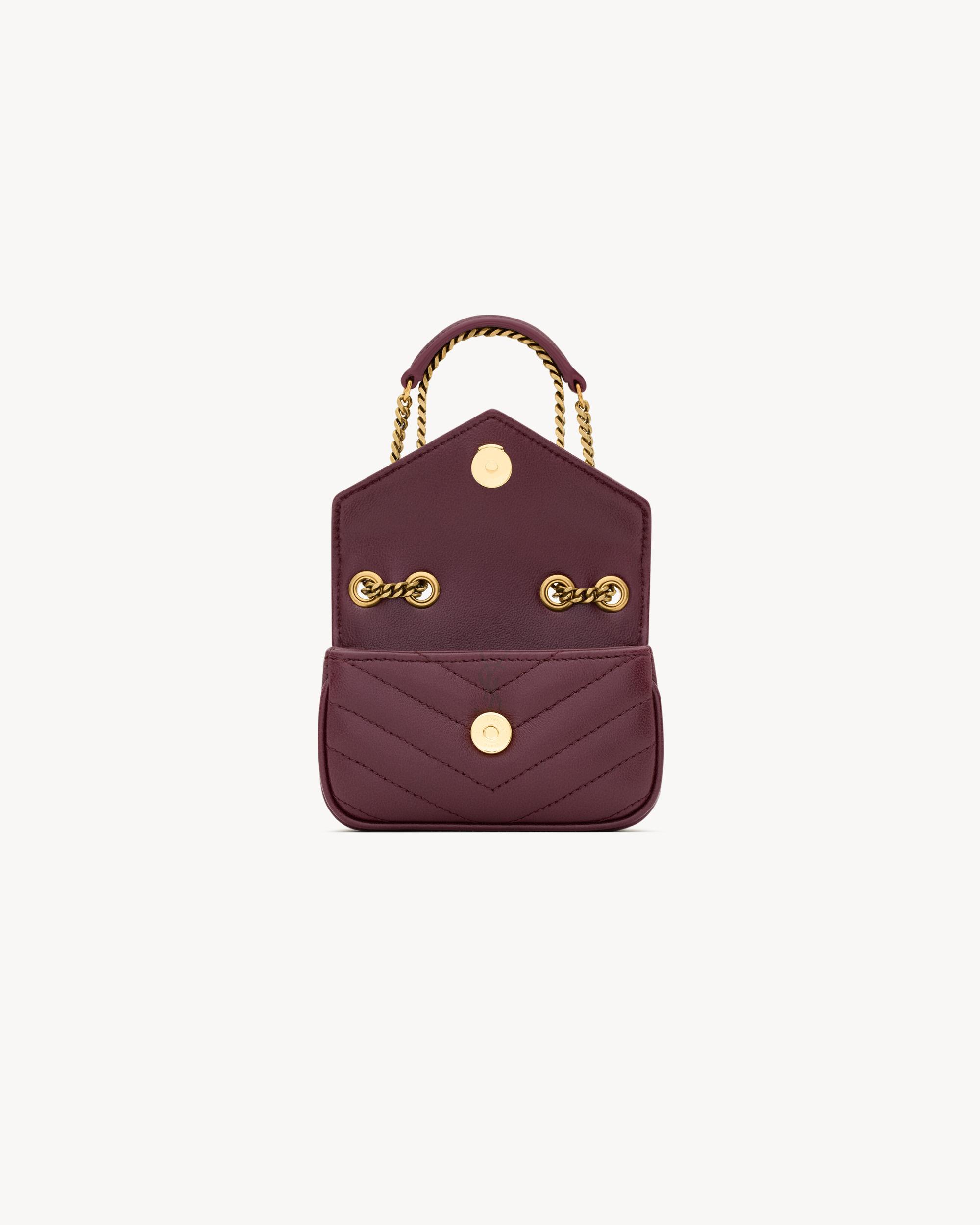 LOULOU micro bag in lambskin Product Image