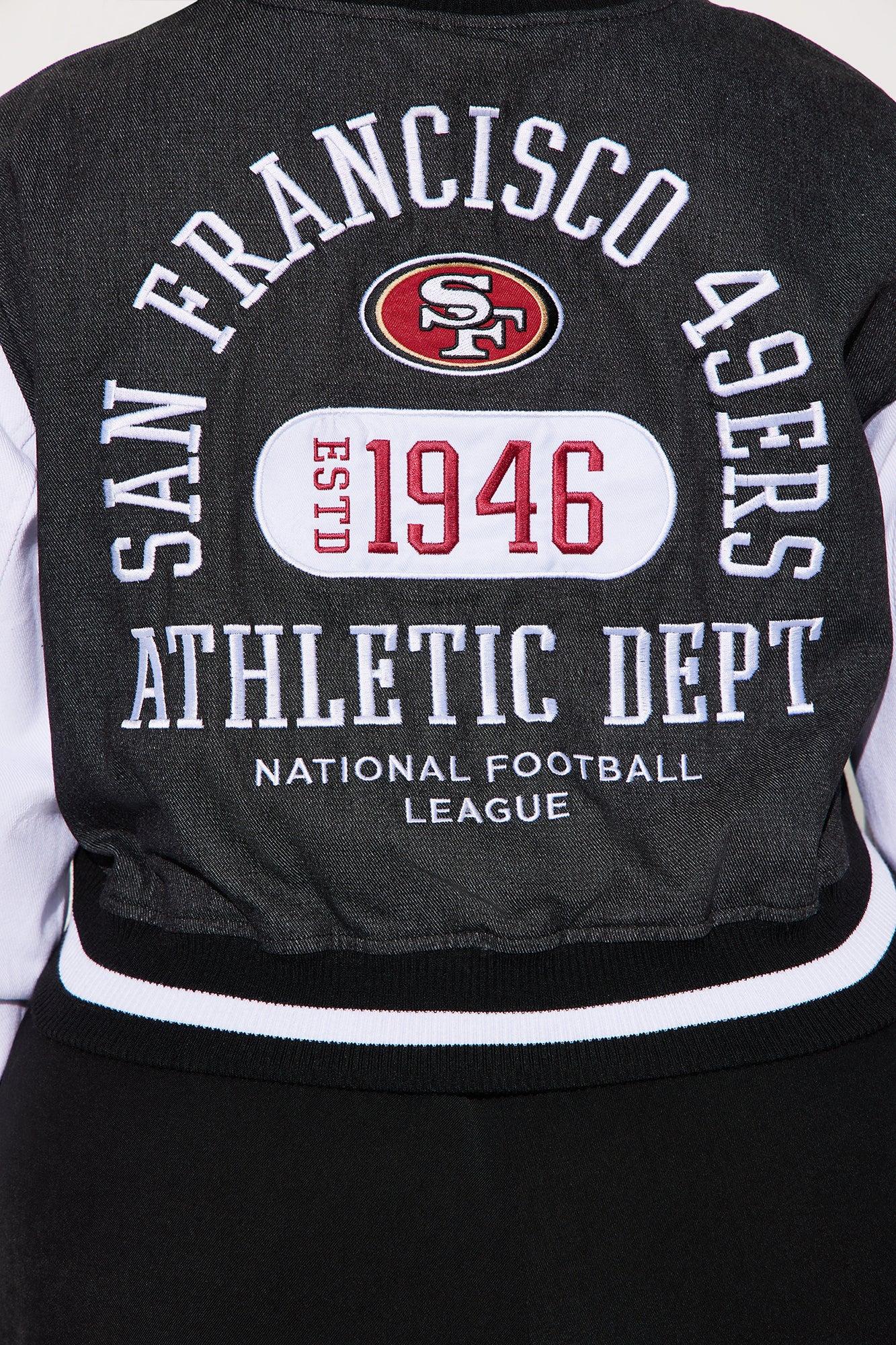 Niners Home Game Jacket - Black Wash Product Image