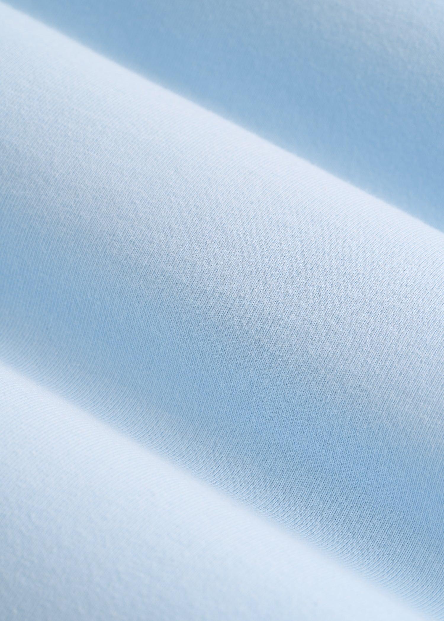 Cotton Blend Square Neck Bodysuit for Tall Women in Ice Blue Product Image