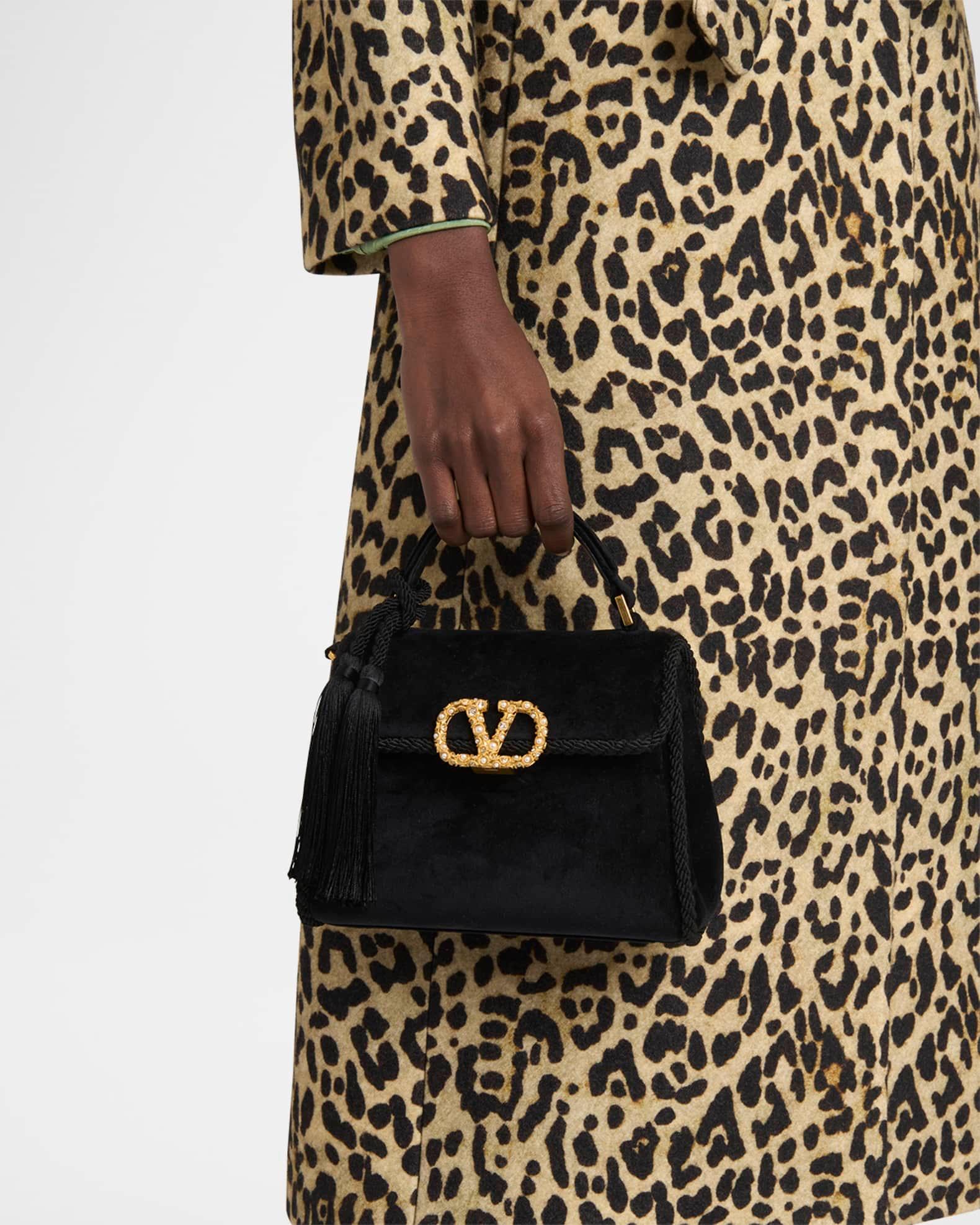 VSLING Mini Velvet Top-Handle Bag Product Image