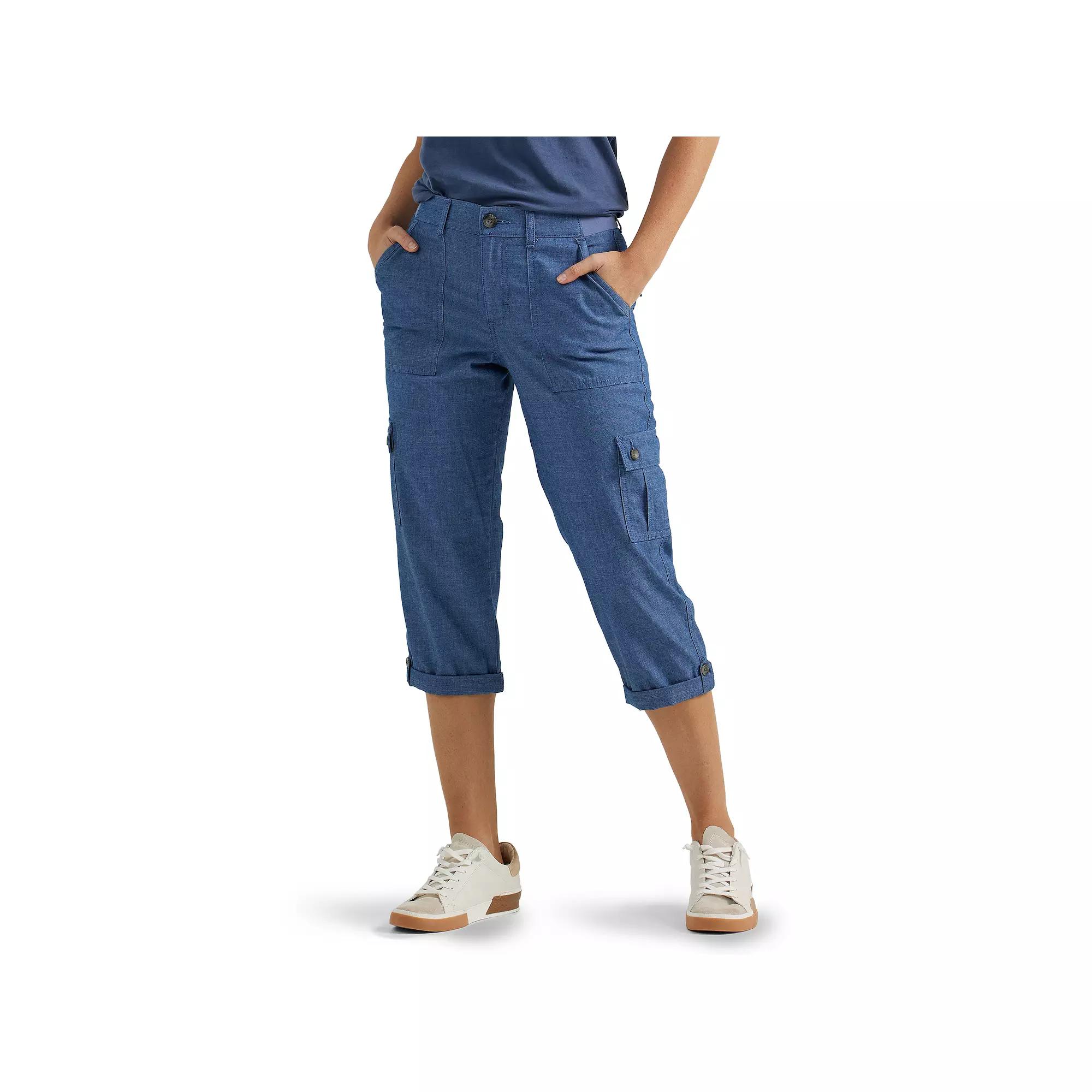 Women's Lee® Flex-To-Go Cargo Capri Pants,  Product Image