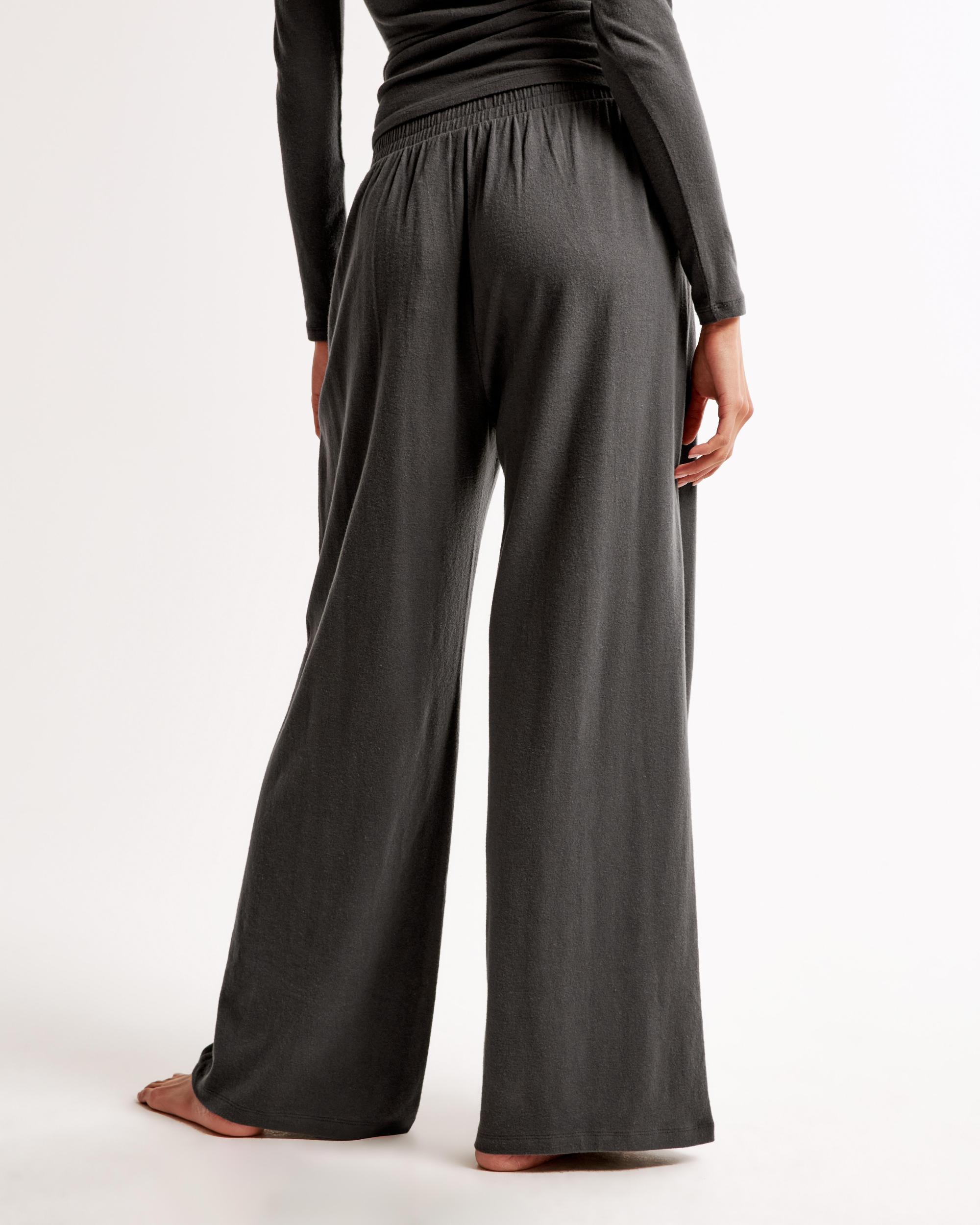 Cozy Lounge Knit Wide Leg Sweatpant Product Image