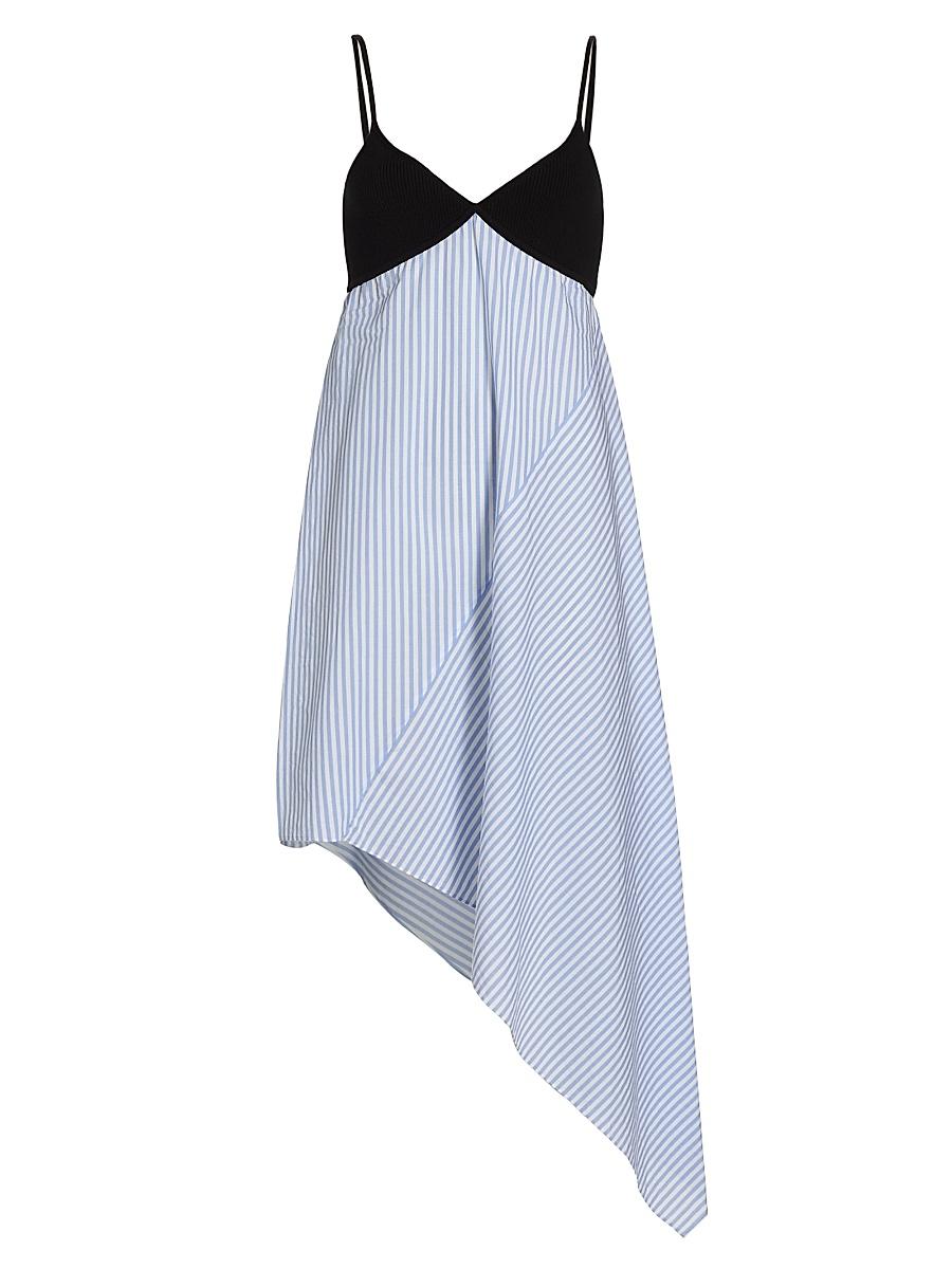 Womens Asymmetric Hybrid Midi-Dress Product Image