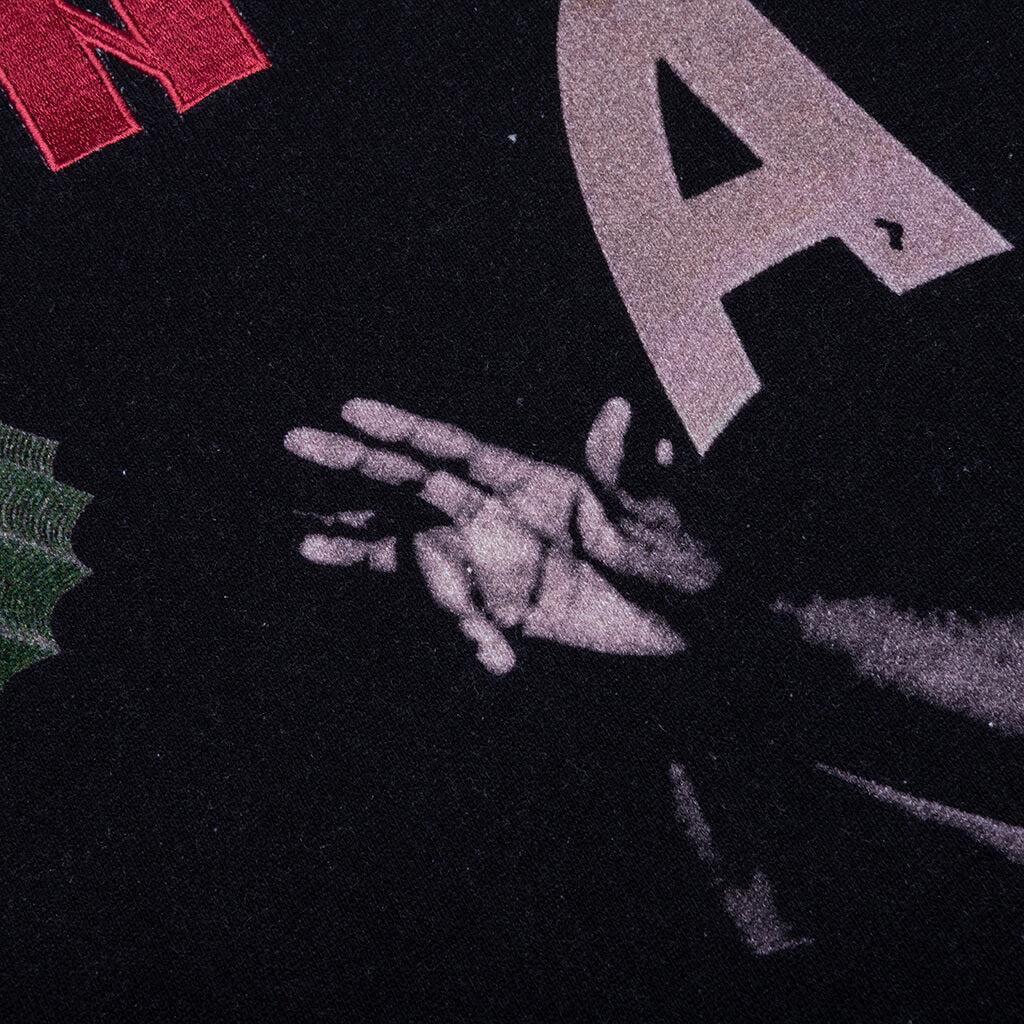 Collage Crewneck - Black Male Product Image