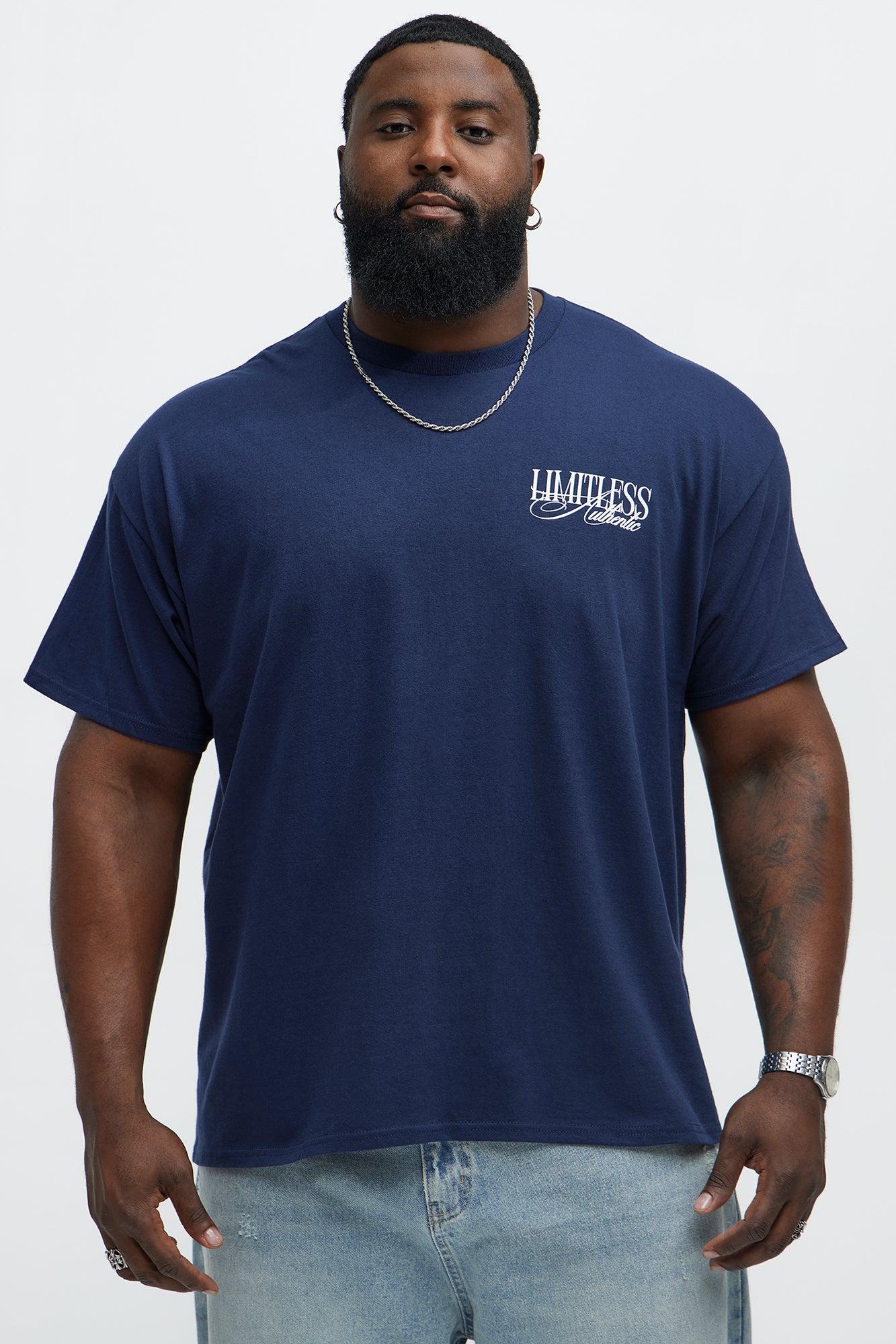 Limitless Authenticity Short Sleeve Tee - Blue Product Image