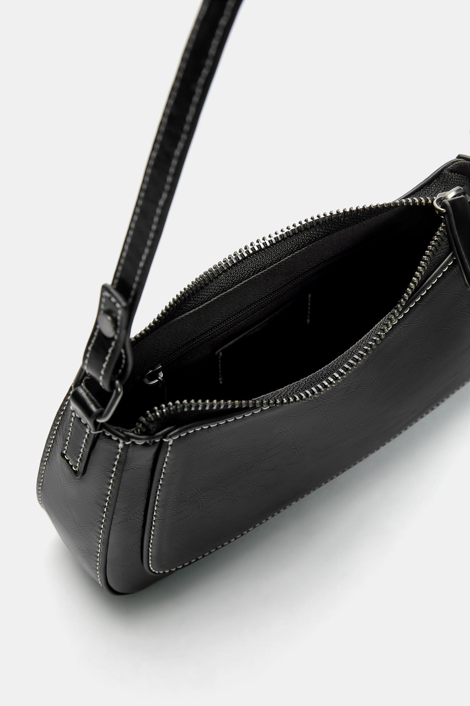 Shoulder bag with seams Product Image