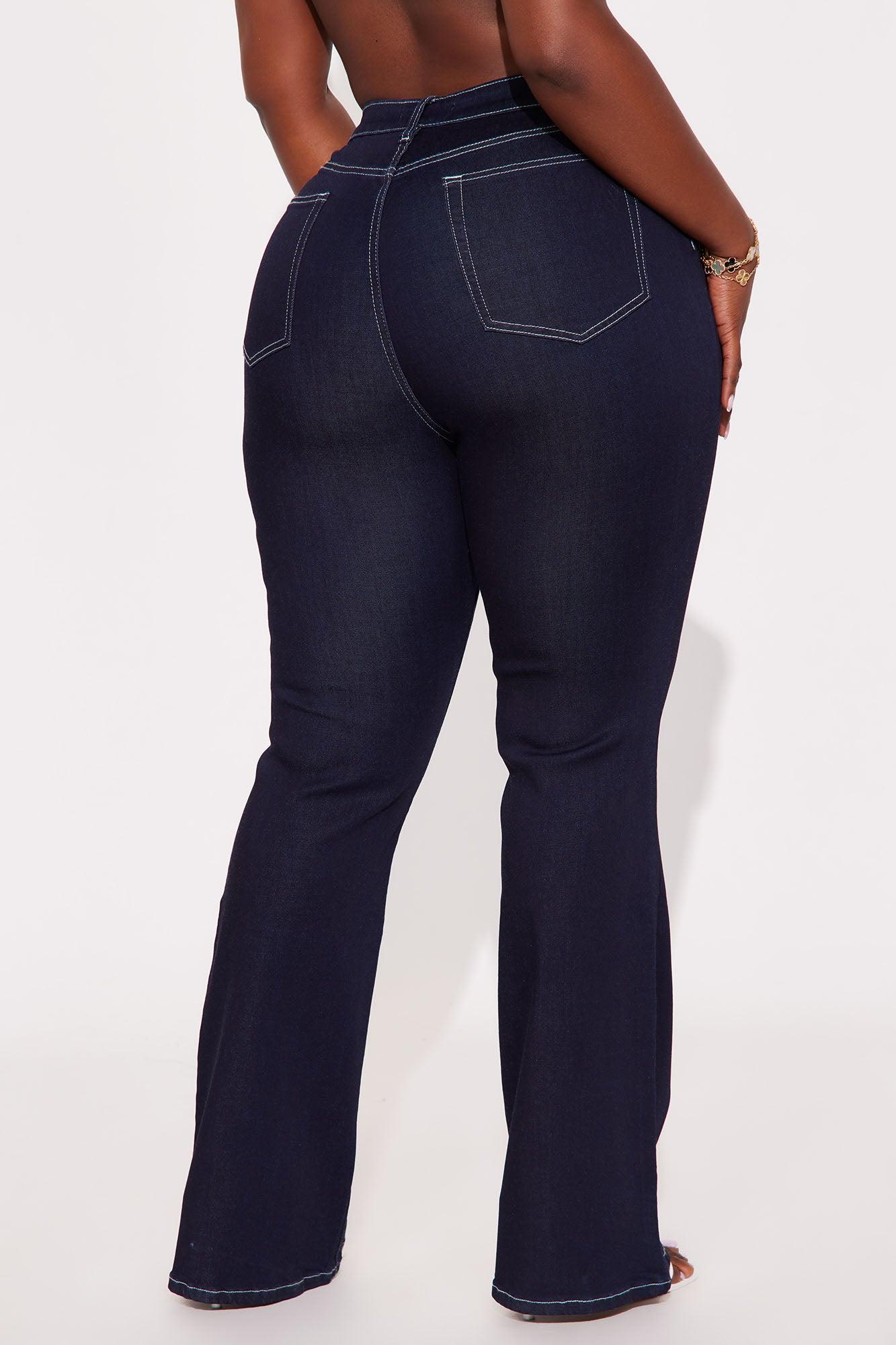 Stallion High Rise Flare Jeans - Dark Wash Female Product Image