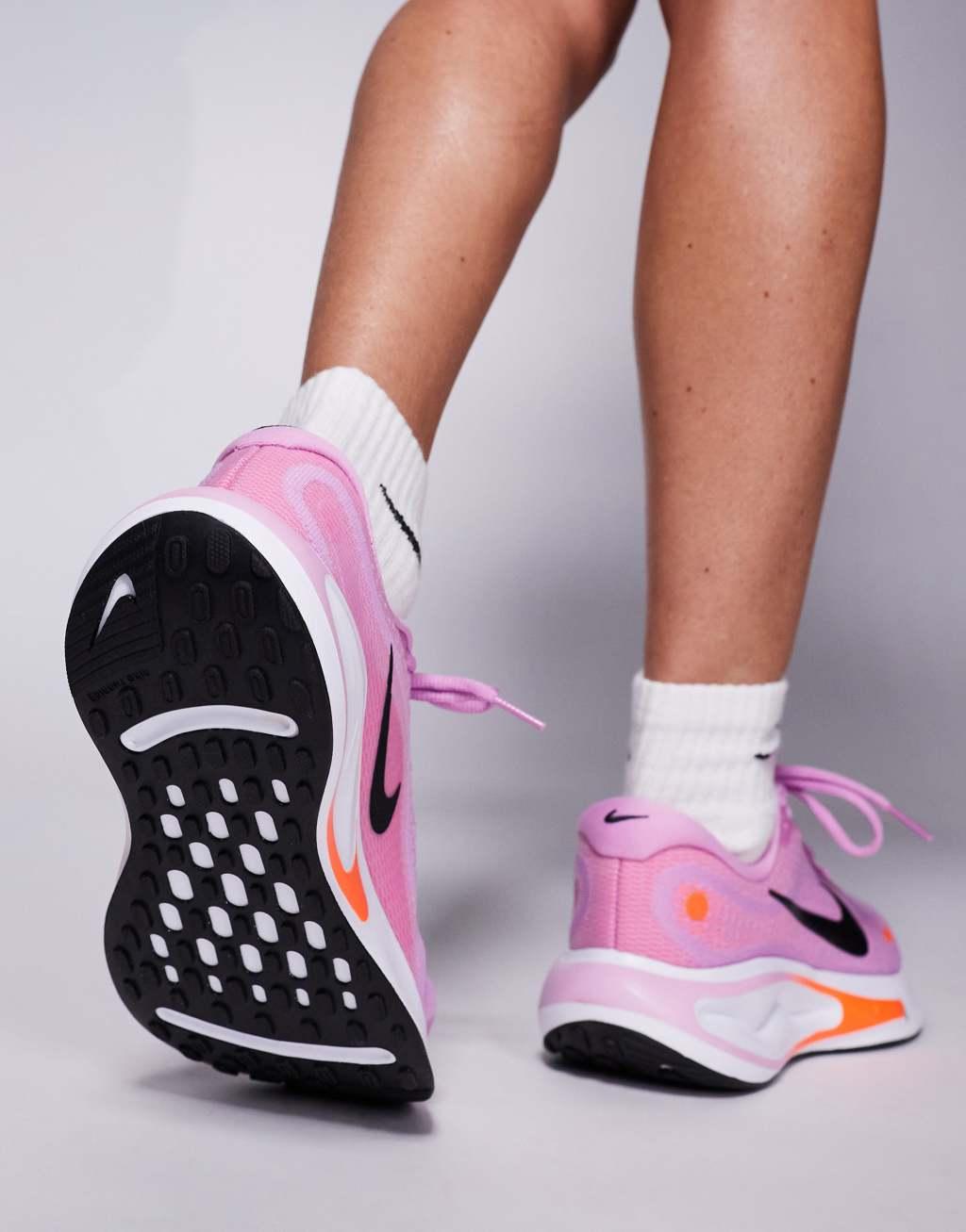Nike Running Journey Run sneakers in pink Product Image