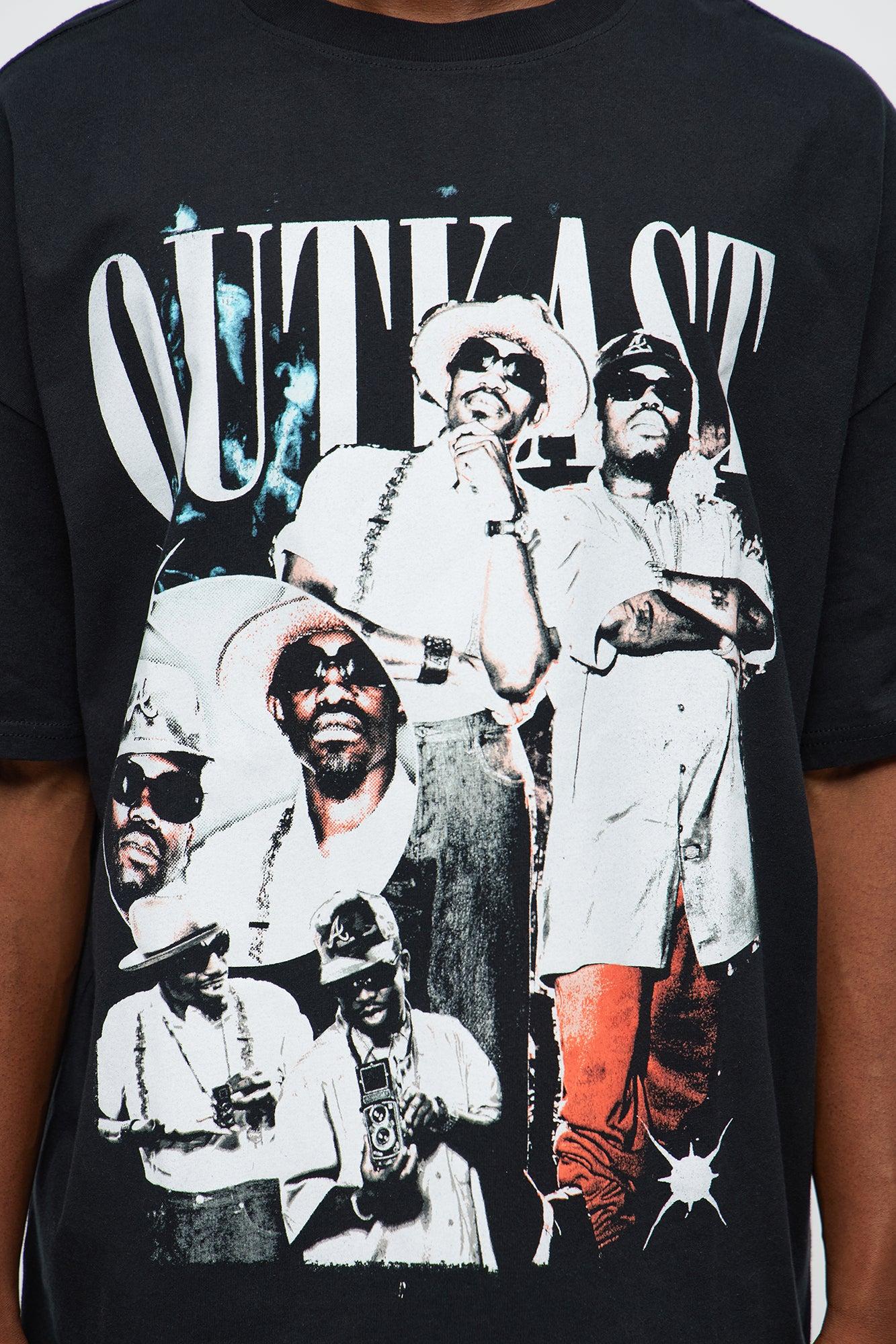 Outkast Is Everlasting Oversized Short Sleeve Tee - Black Male Product Image