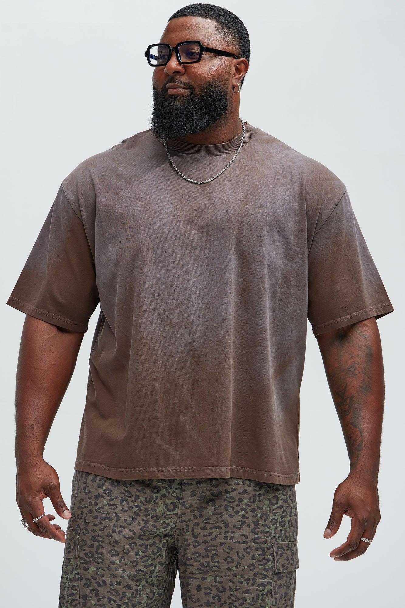 Dion Relaxed Tee - Brown Product Image