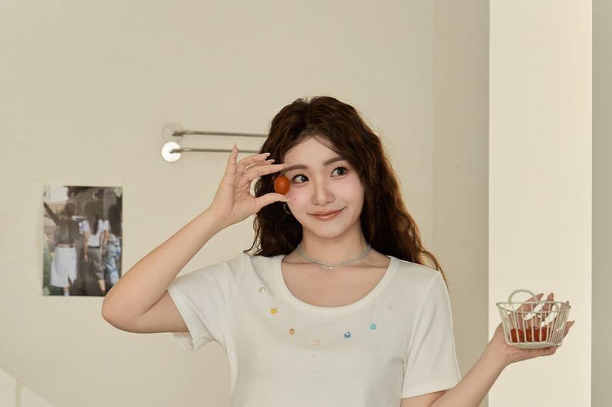 Plus Size High Rise Plaid Mini A-Line Skirt Product Image