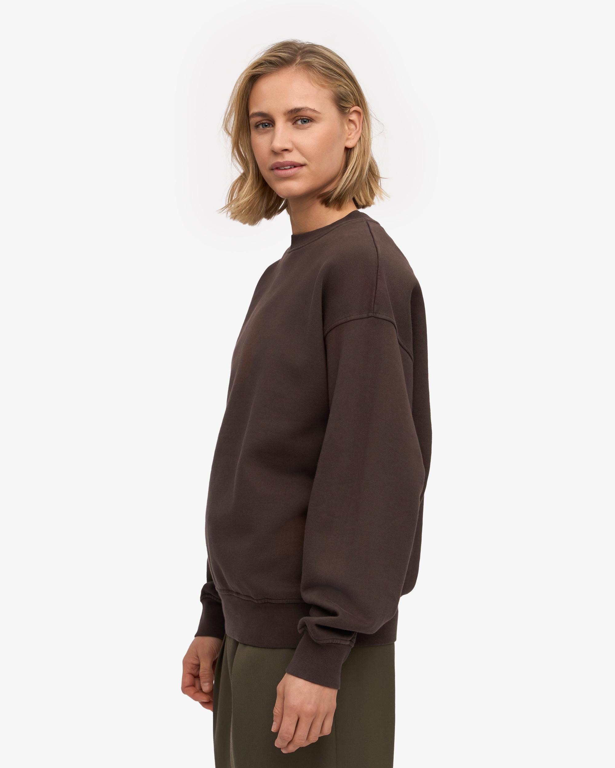 Organic Oversized Crew - Hunter Green Product Image
