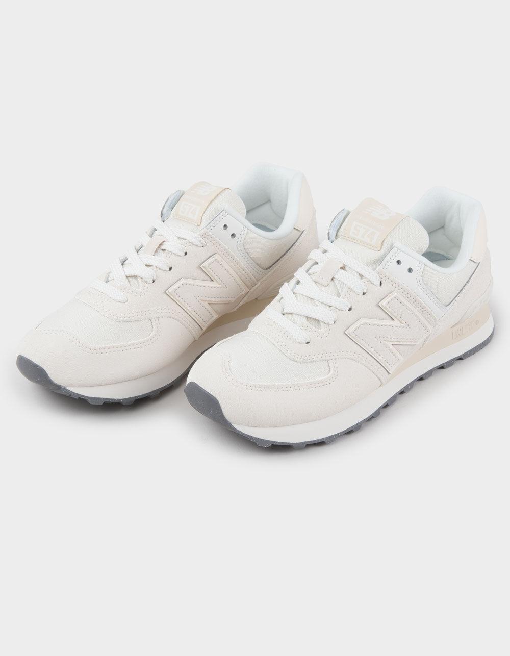 NEW BALANCE 574 Womens Shoes - CREAM Product Image
