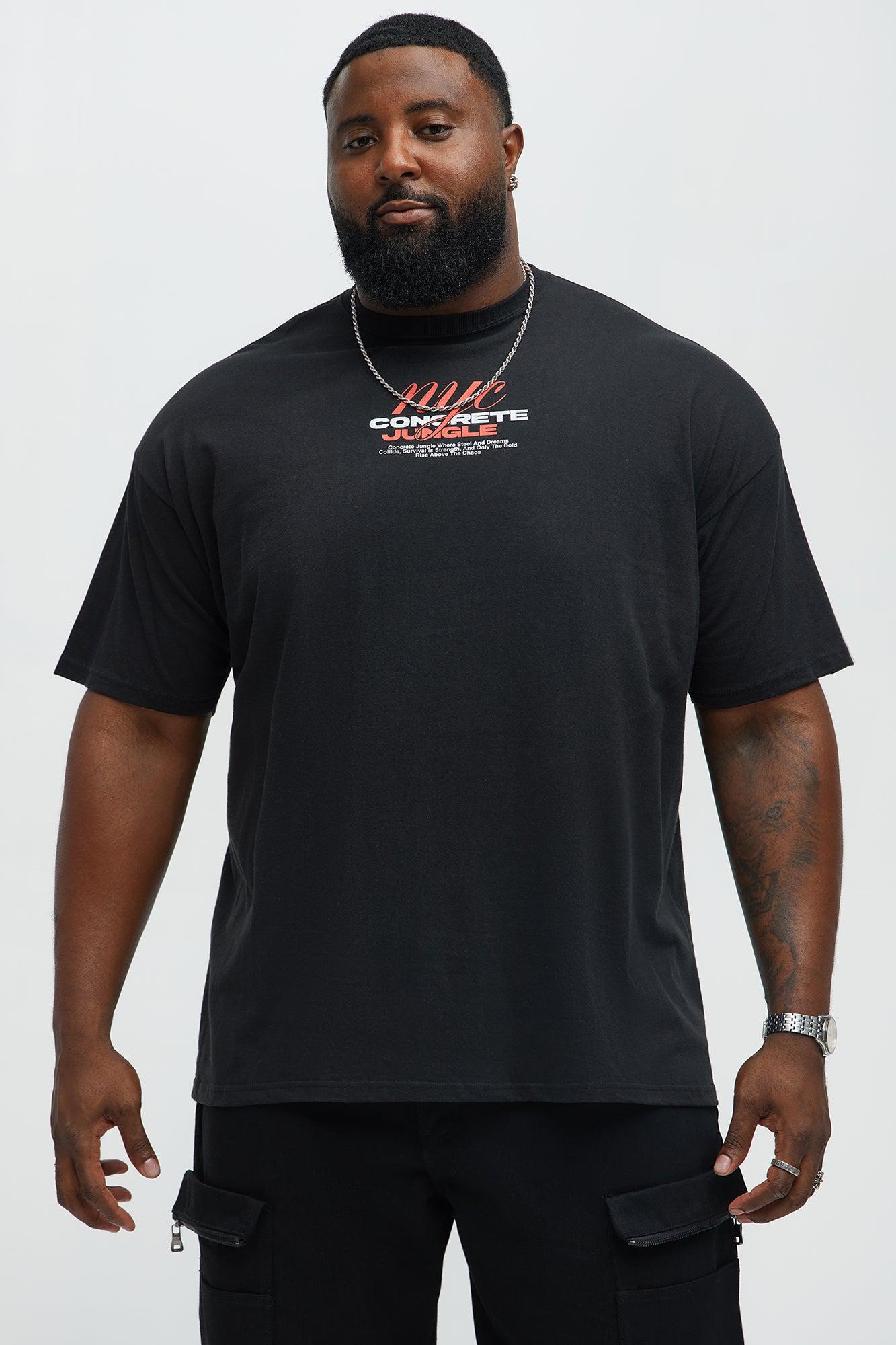 NYC Concrete Short Sleeve Tee - Black Product Image