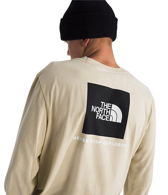 The North Face Long Sleeve Box NSE Logo Graphic T-Shirt Product Image