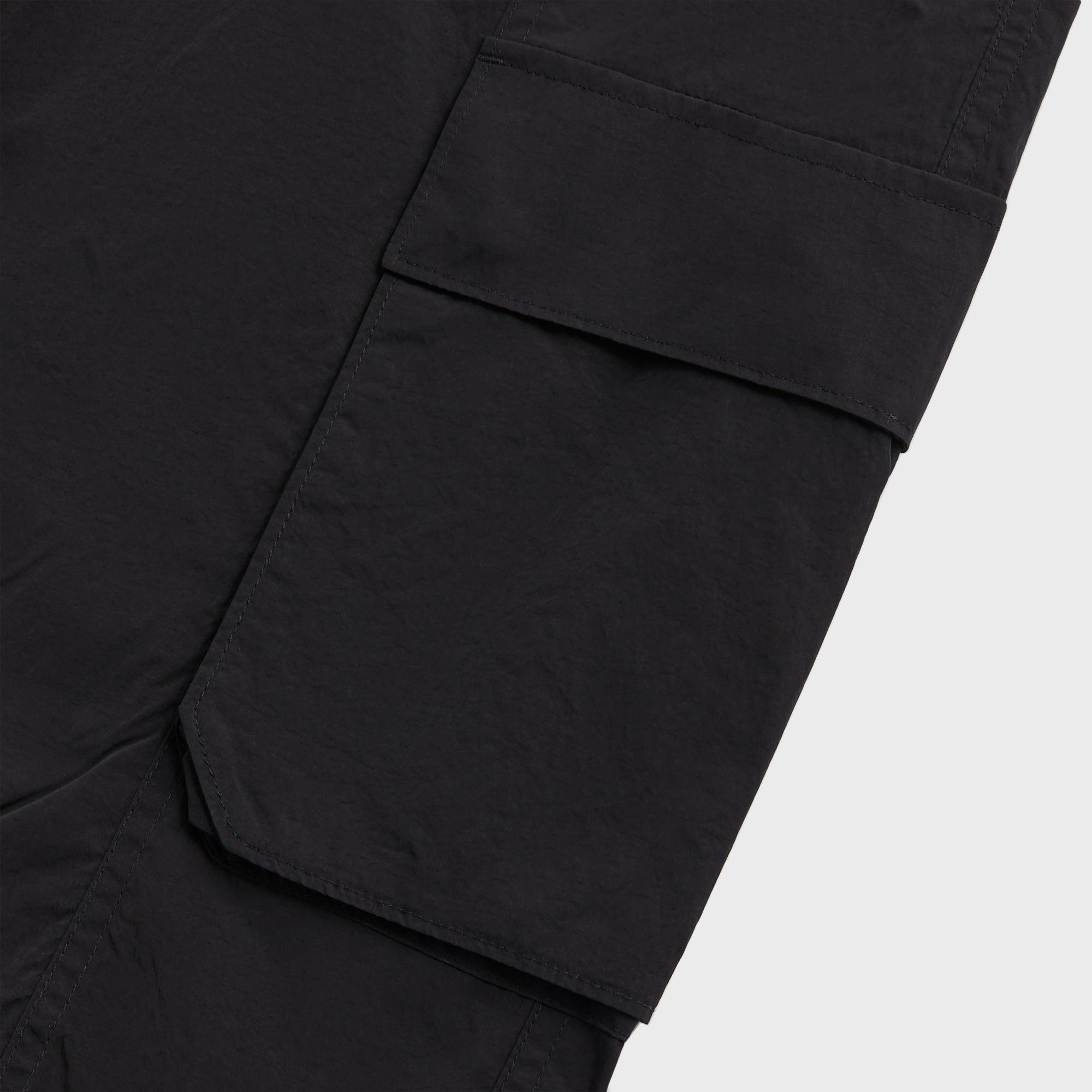 Kith Wrinkle Nylon Bristol Cargo Pant - Black Male Product Image