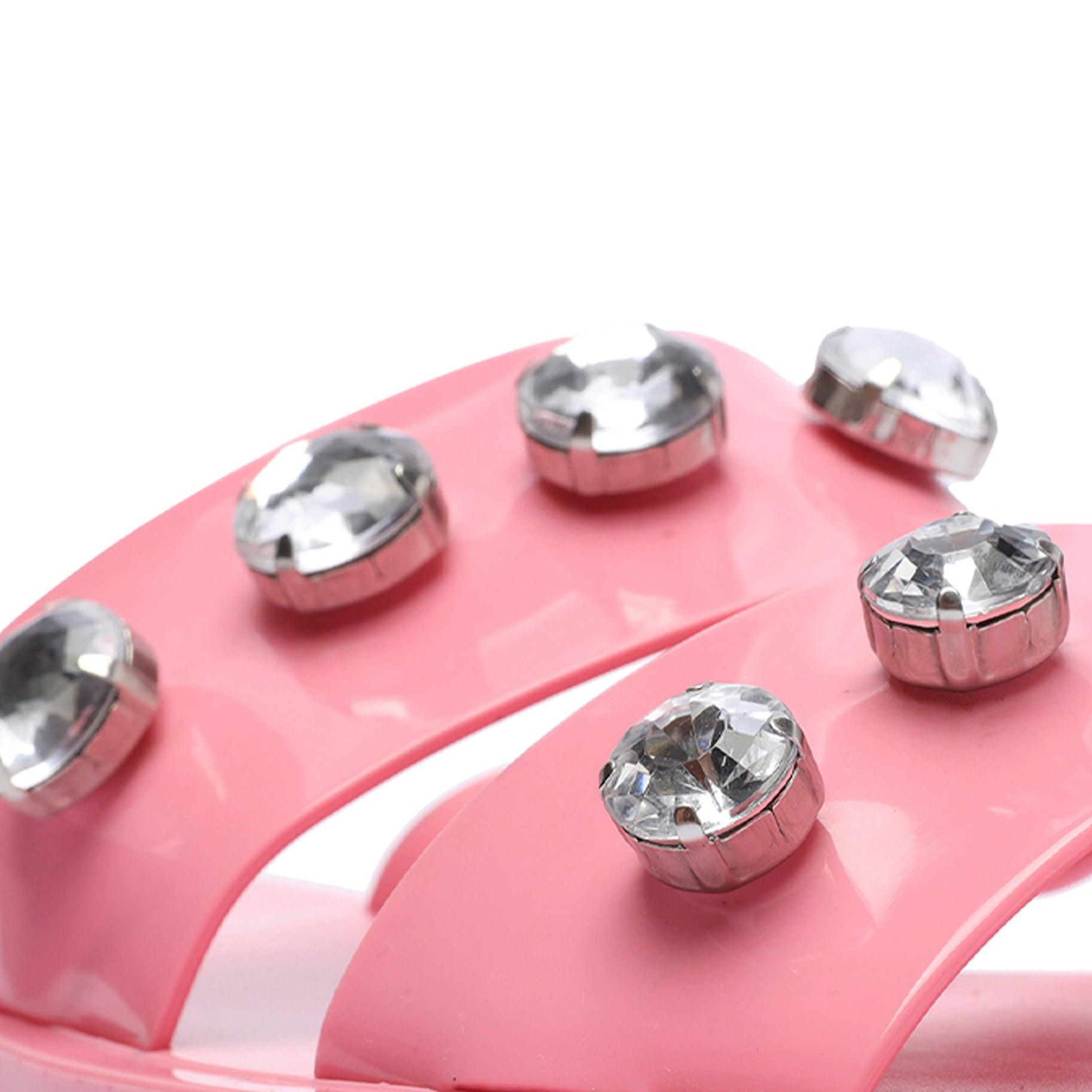 Lizzie Crystal PVC Sandal Female Product Image