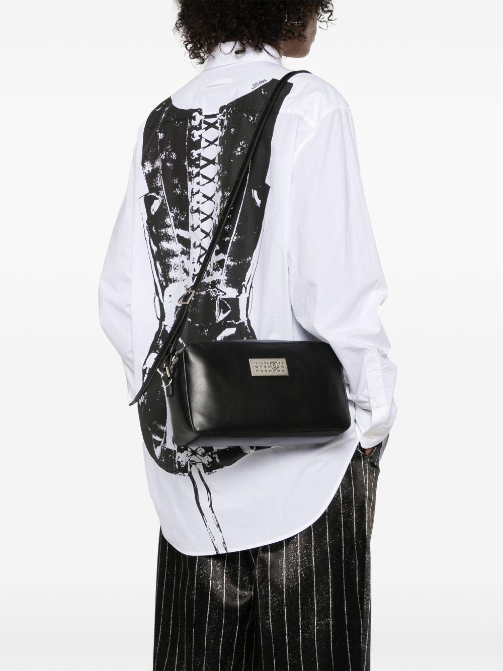 numbers-plaque cross body bag Product Image