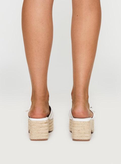 Brook Heels White Product Image