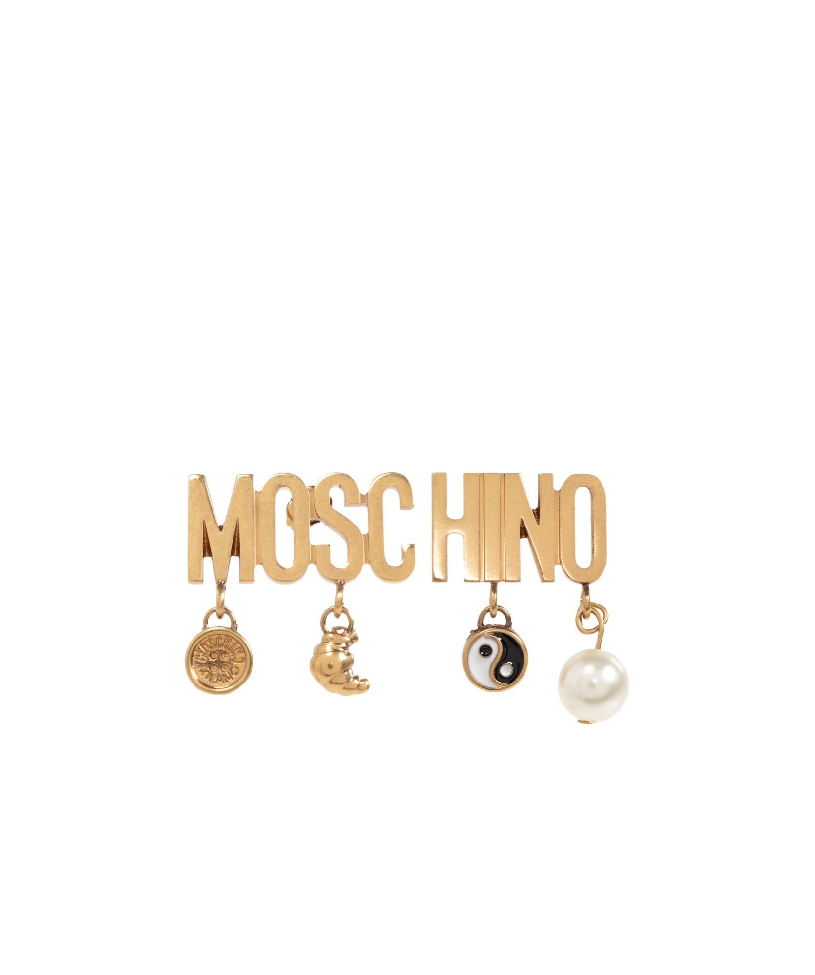 logo-lettering earrings Product Image