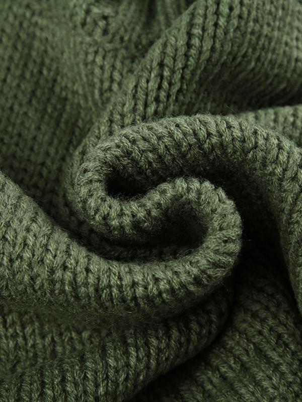 Vintage Star Jacquard Cropped Sweater Product Image