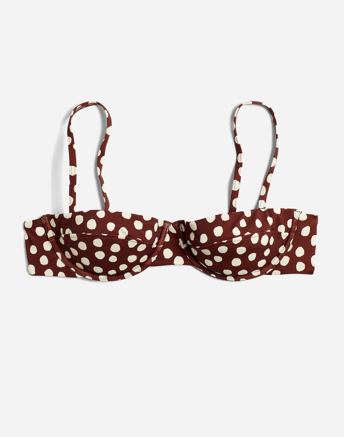 Zulu & Zephyr Currant Spot Bikini Top Product Image
