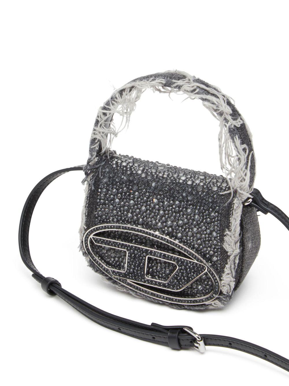 mini 1DR crystal-embellished shoulder bag Product Image