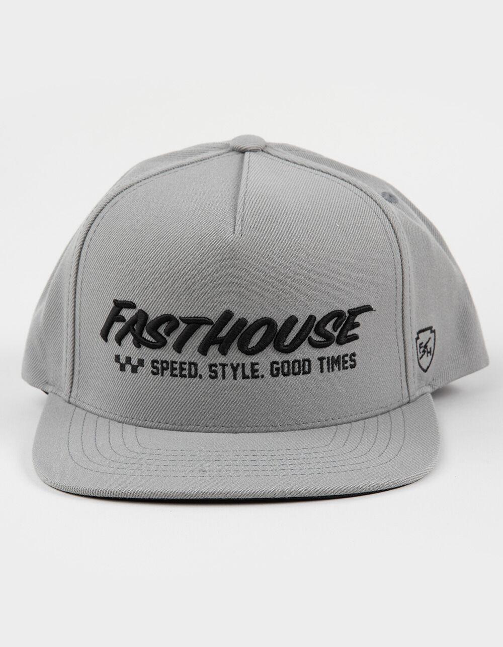FASTHOUSE Essential Snapback Hat - GRAY Product Image