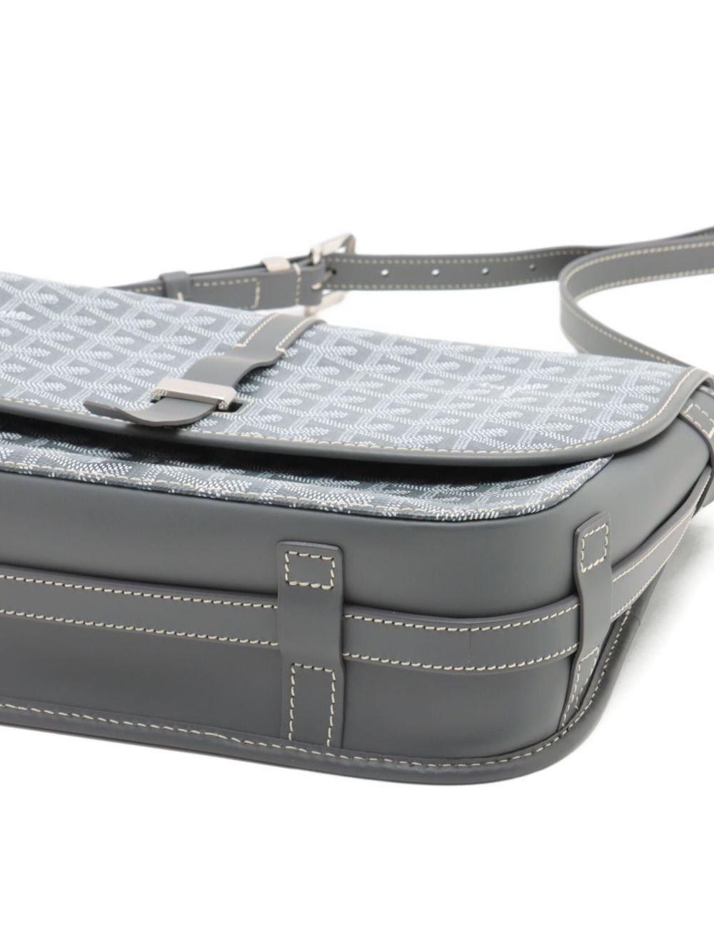 monogram-pattern leather bag Product Image