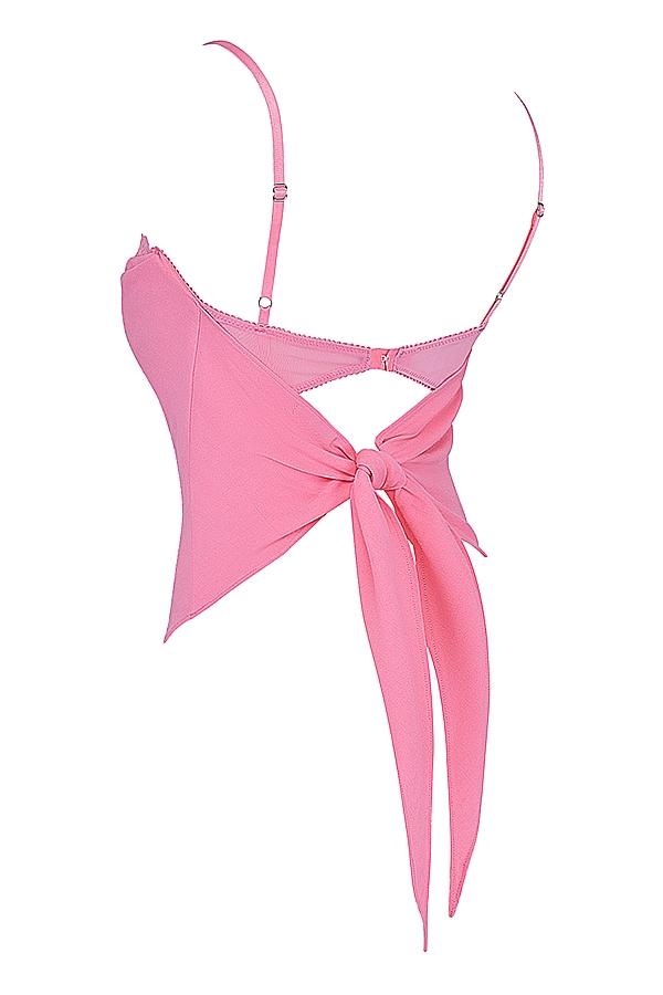 Aurelia  french pink hanky hem top Product Image