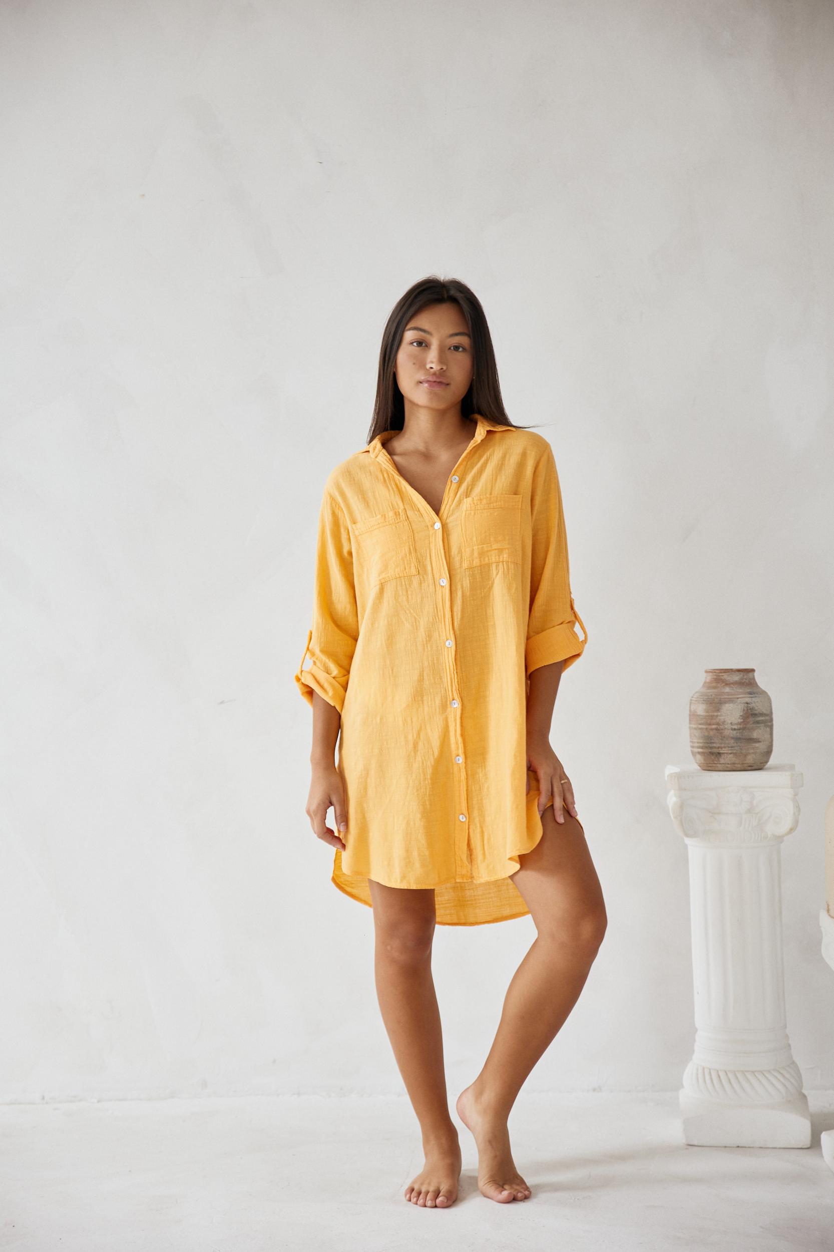 Cabana Shirt Dress Product Image