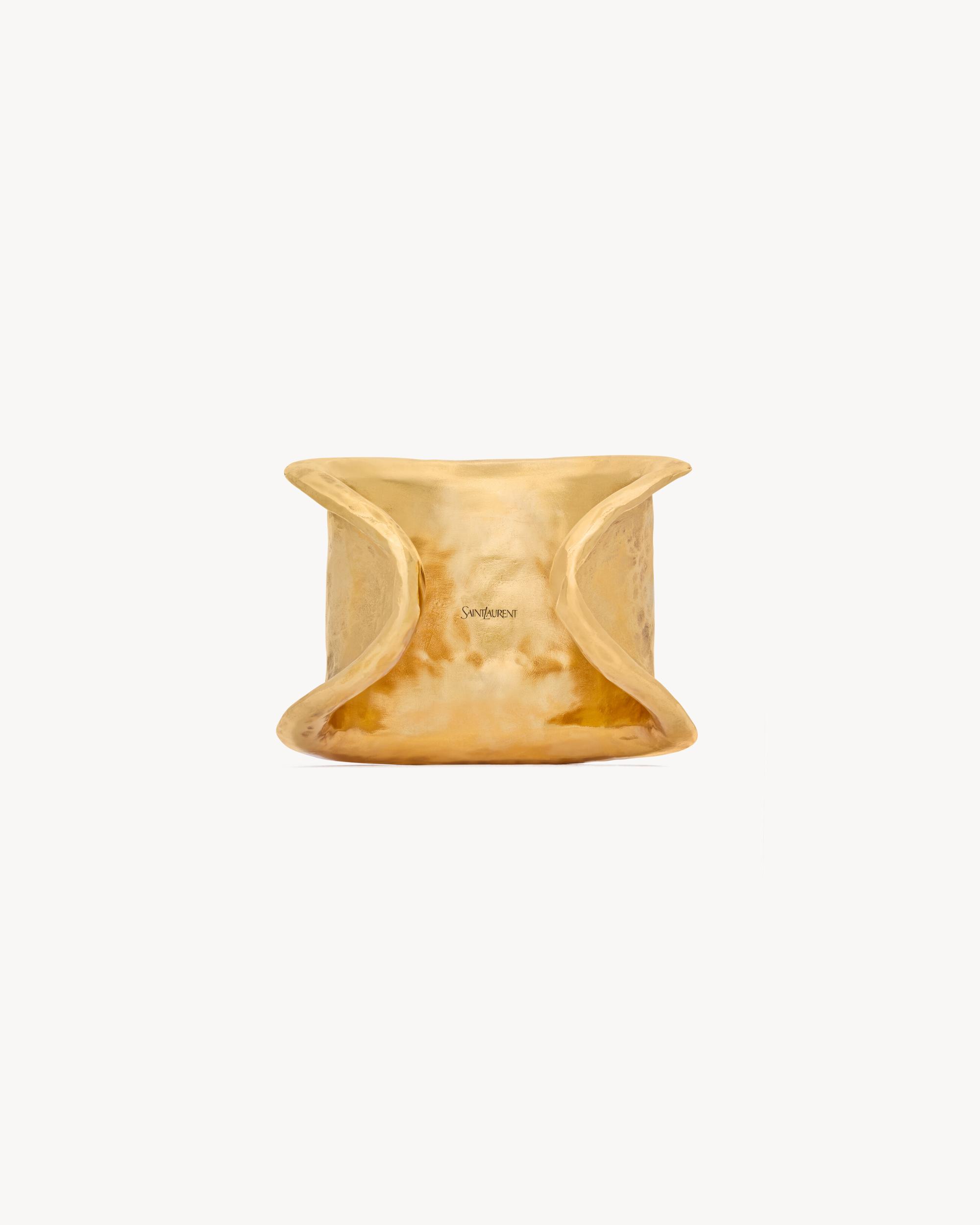 petal cuff in resin and metal Product Image