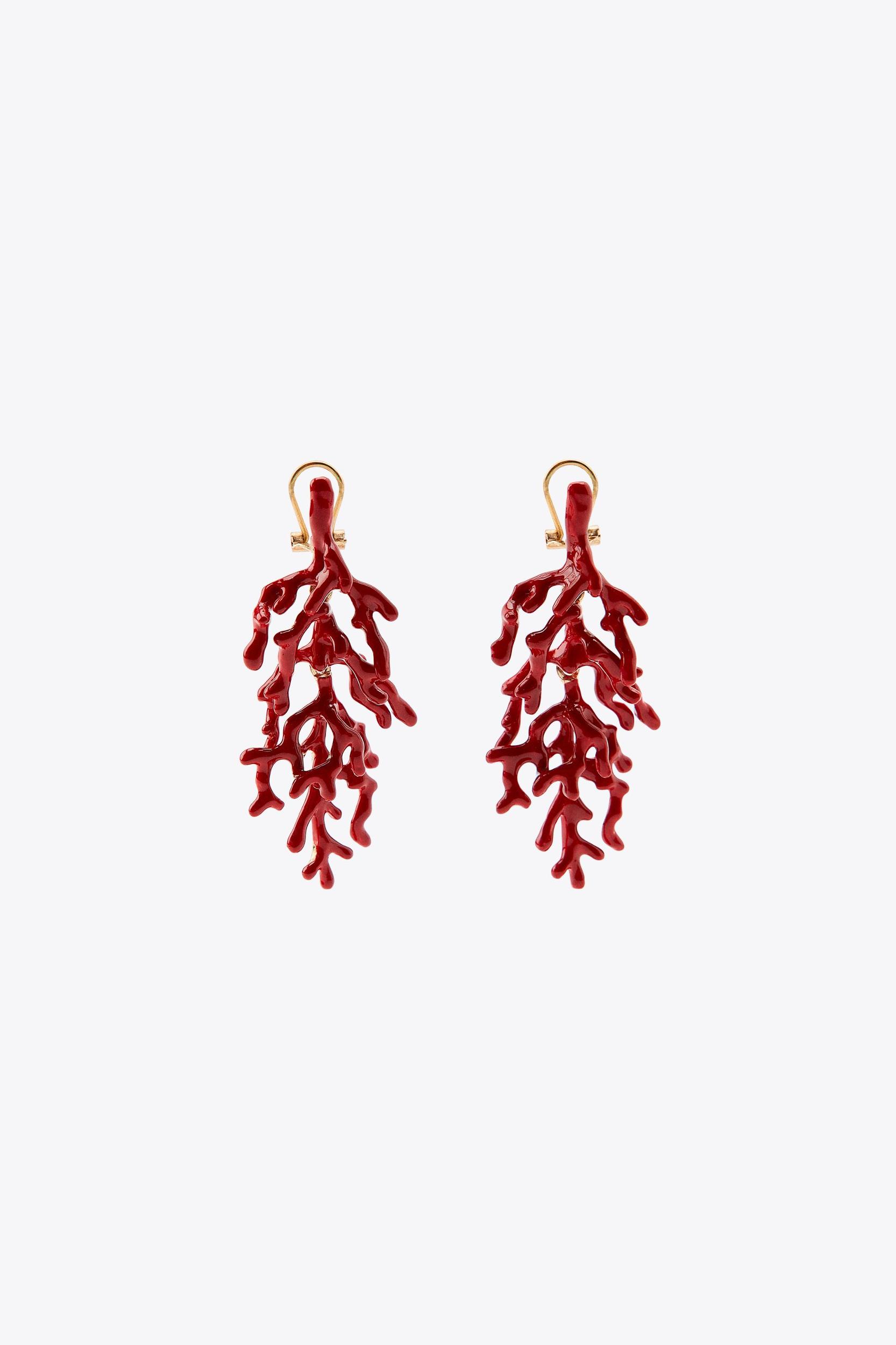 CORAL EARRINGS Product Image