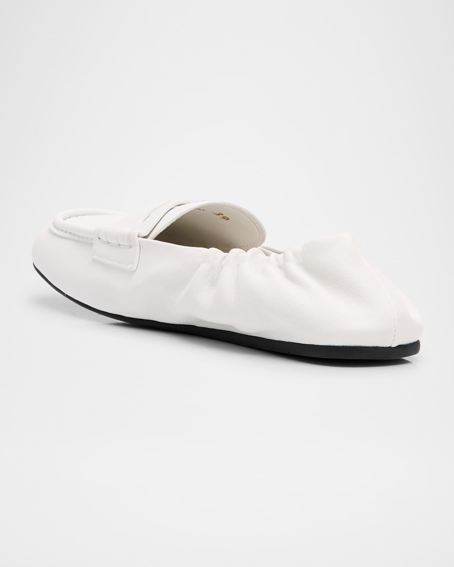 Aviator Leather Penny Loafers Product Image