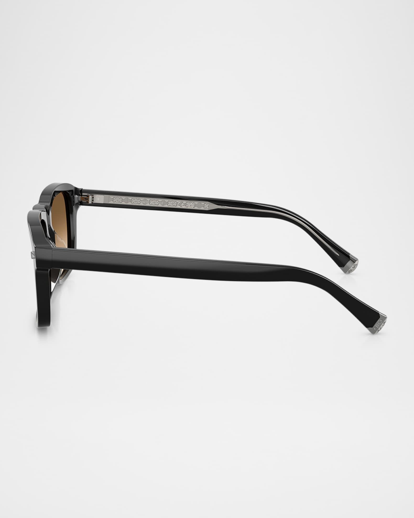 Mens BC4014S Acetate Rectangle Sunglasses Product Image