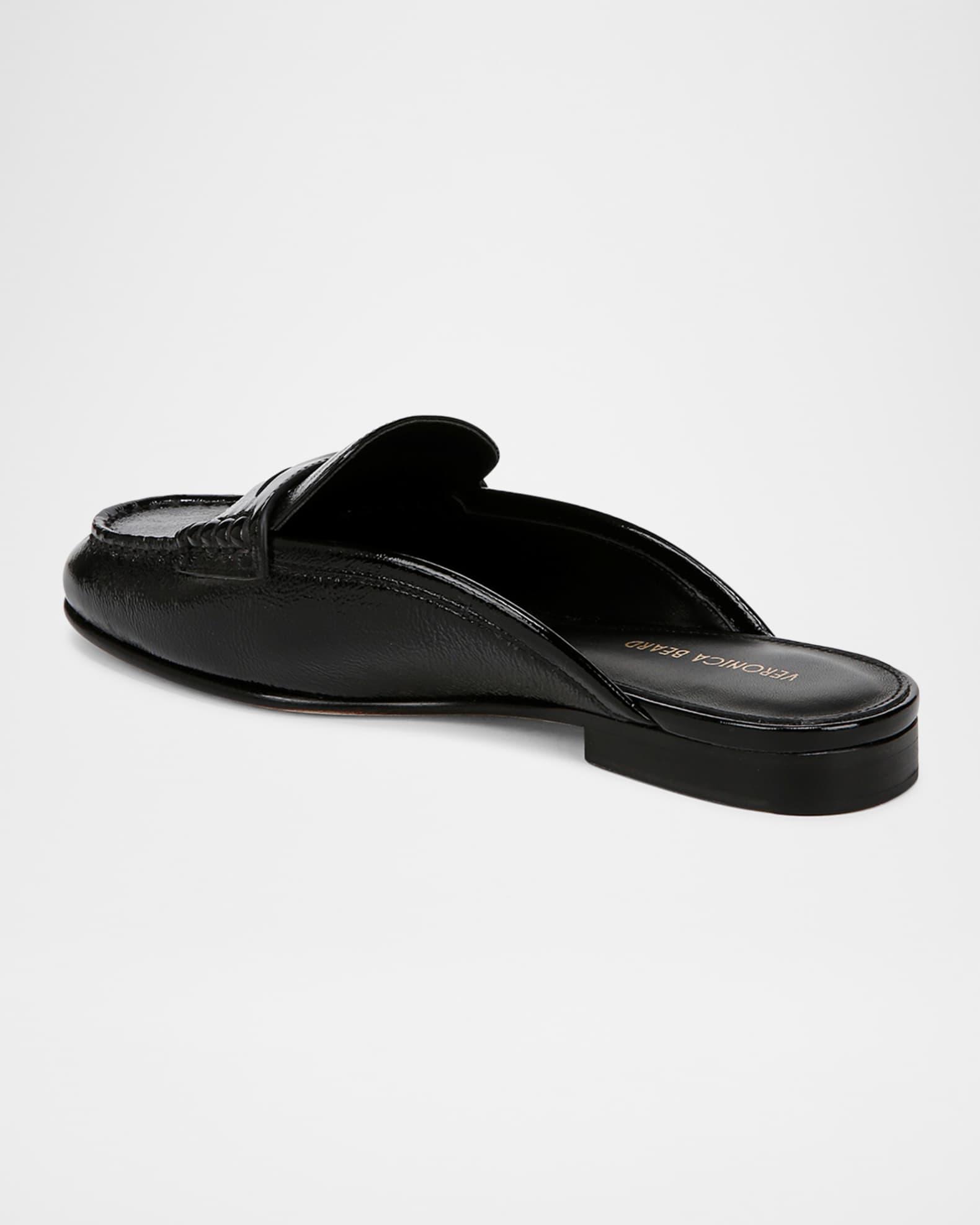 Leather Penny Loafer Mules Product Image