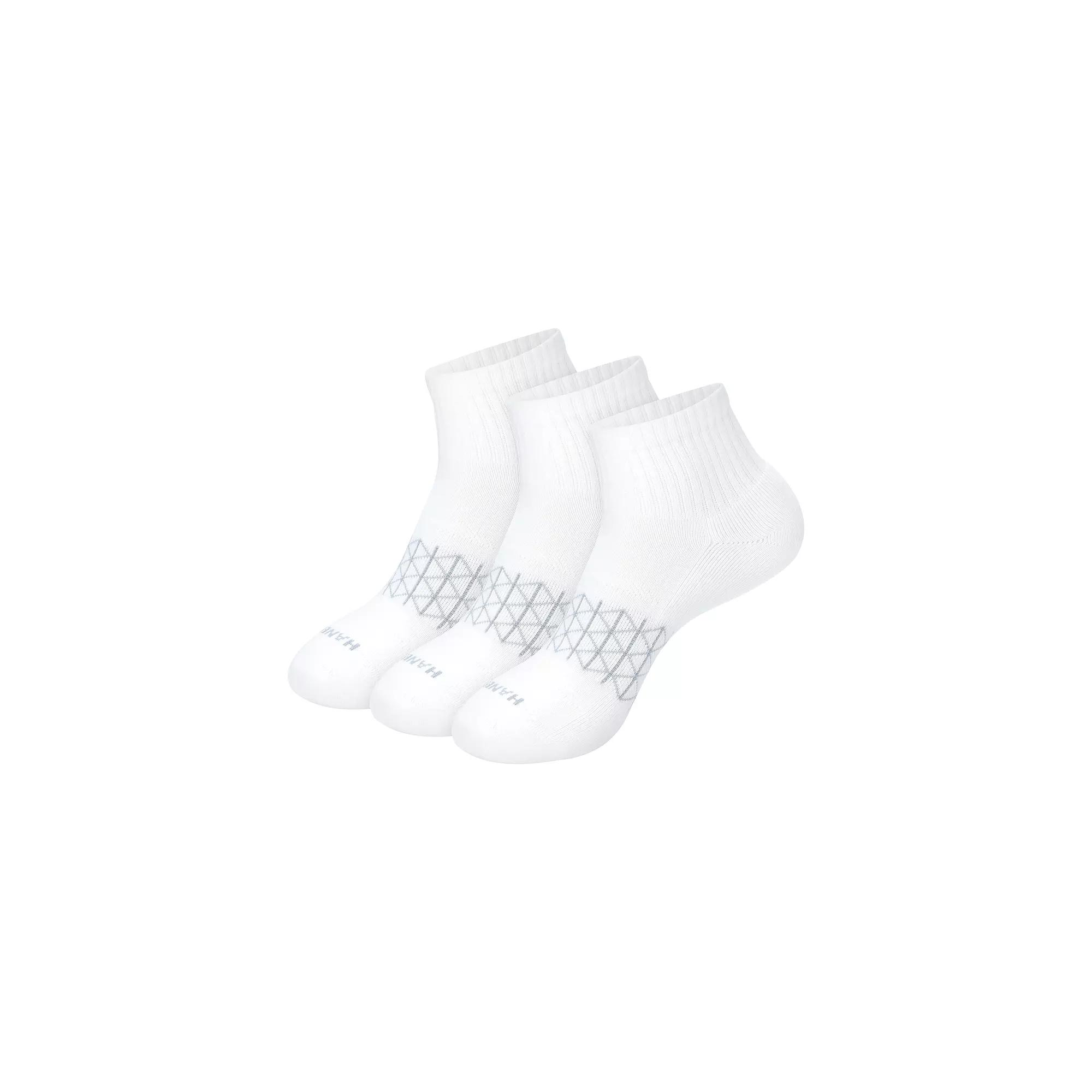 Men's Hanes® 3-Pack Ultimate Absolute Comfort Moisture-Wicking Ankle Socks,  Product Image