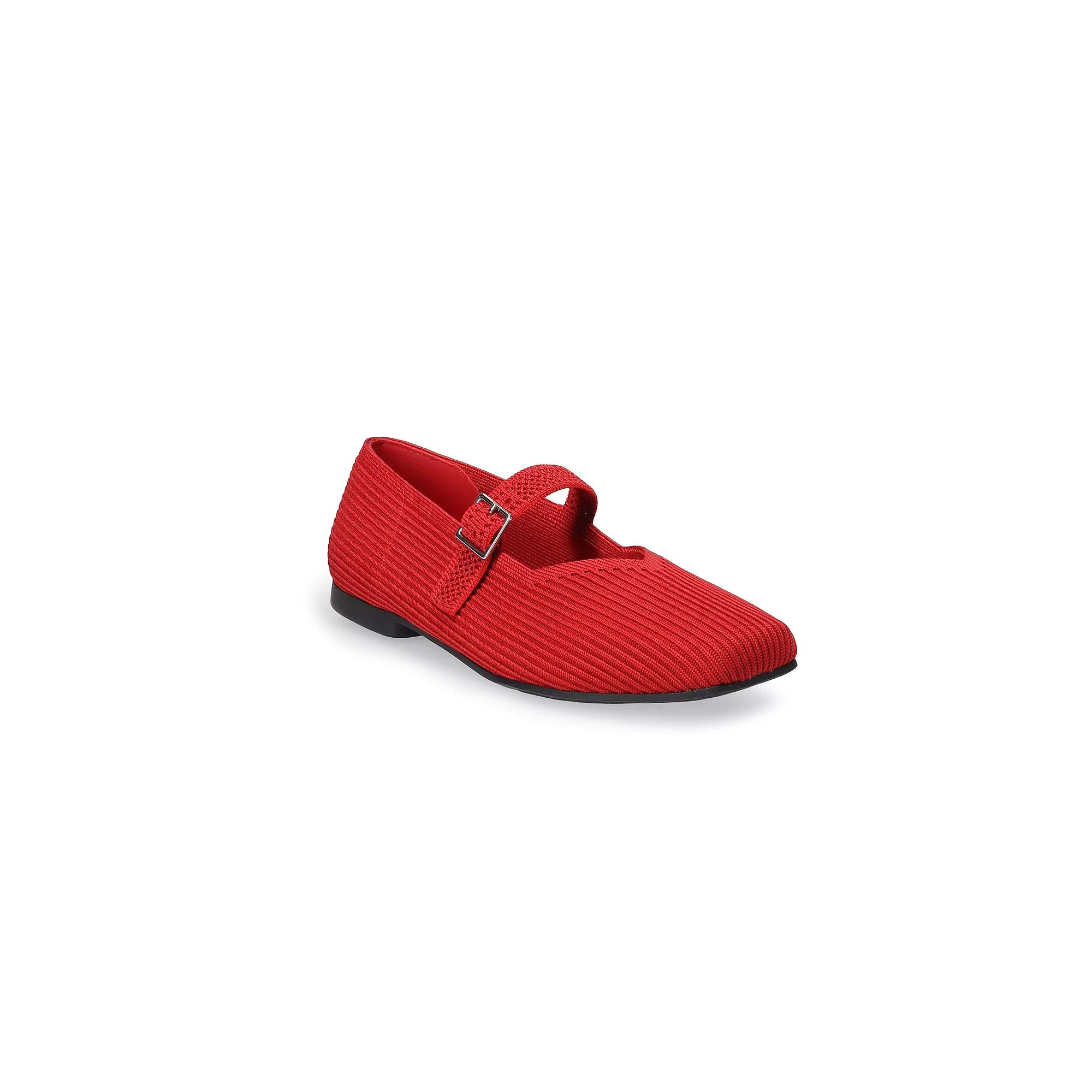 Croft & Barrow Square Toe Women's Mary Janes,  Product Image