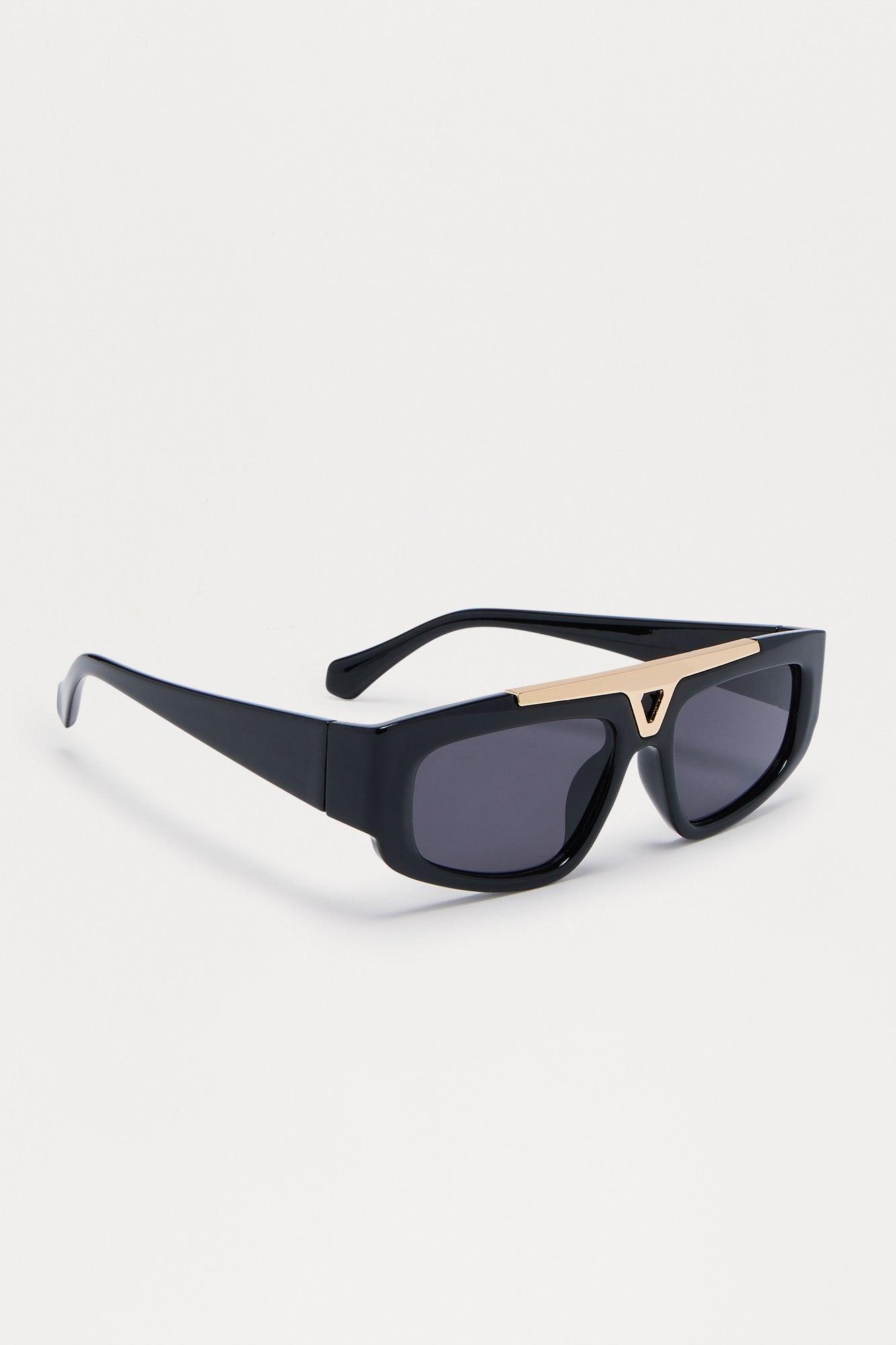 Celia Square Sunglasses - Black Female Product Image