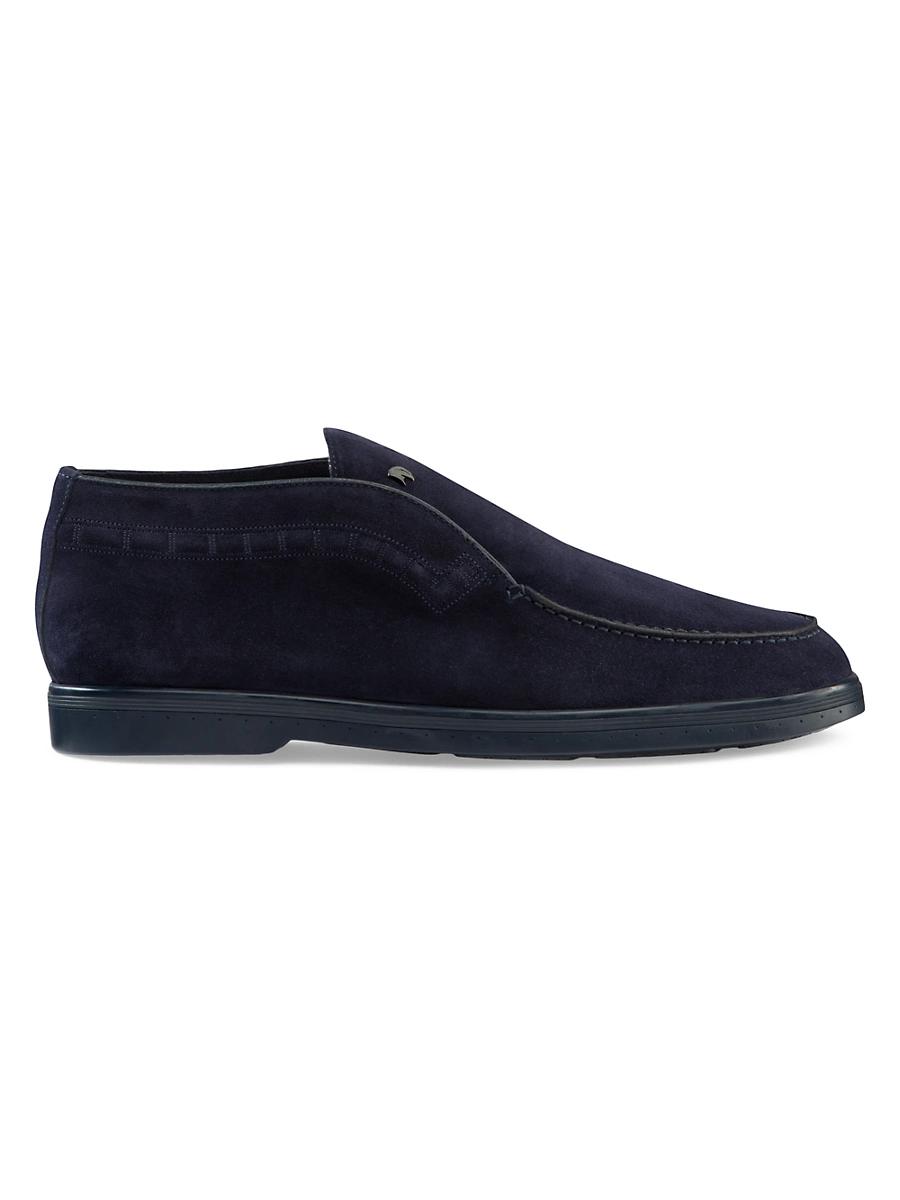 Mens Suede Slip-On Chukka Boots Product Image
