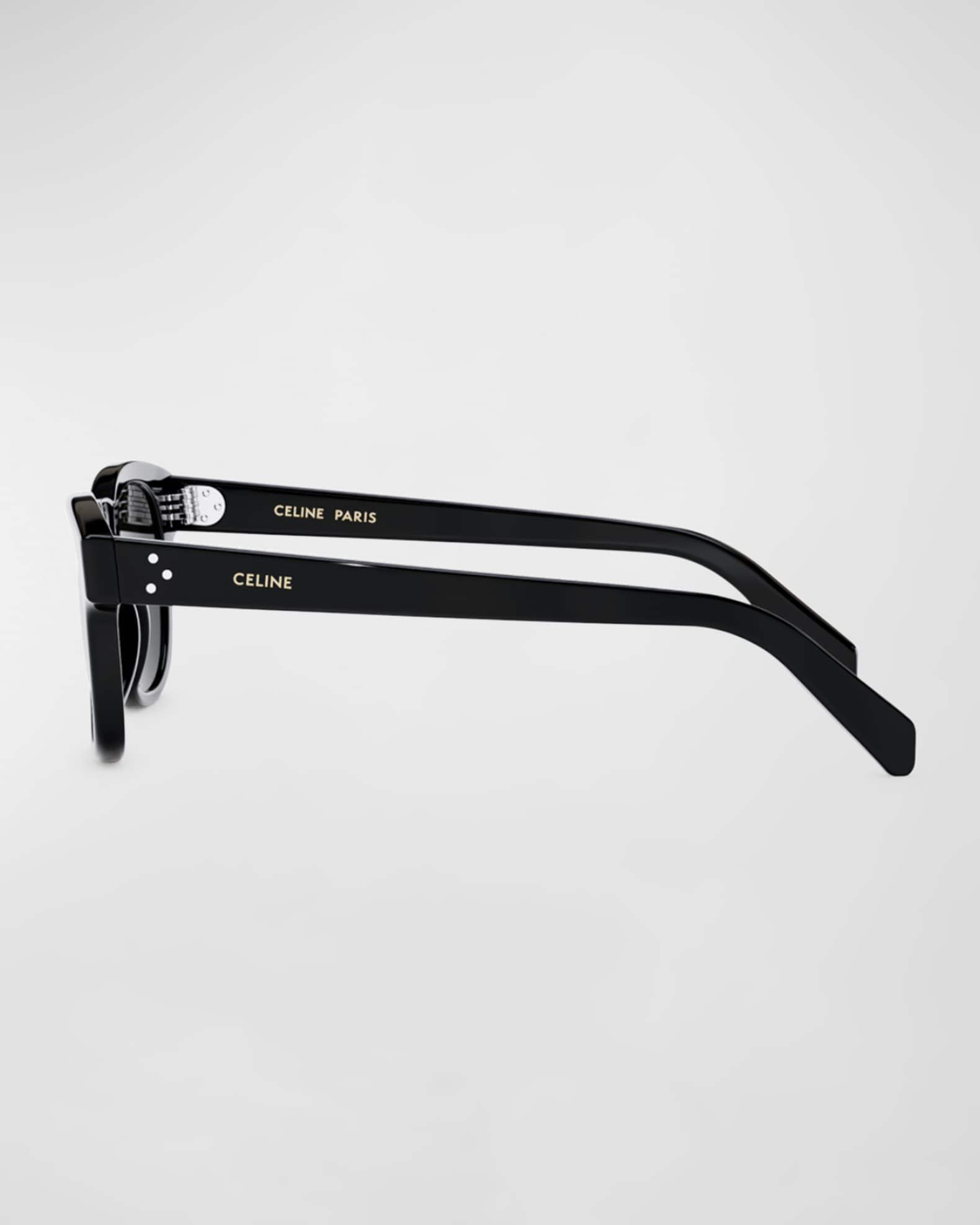 Men's Keyhole Bridge Square Sunglasses Product Image